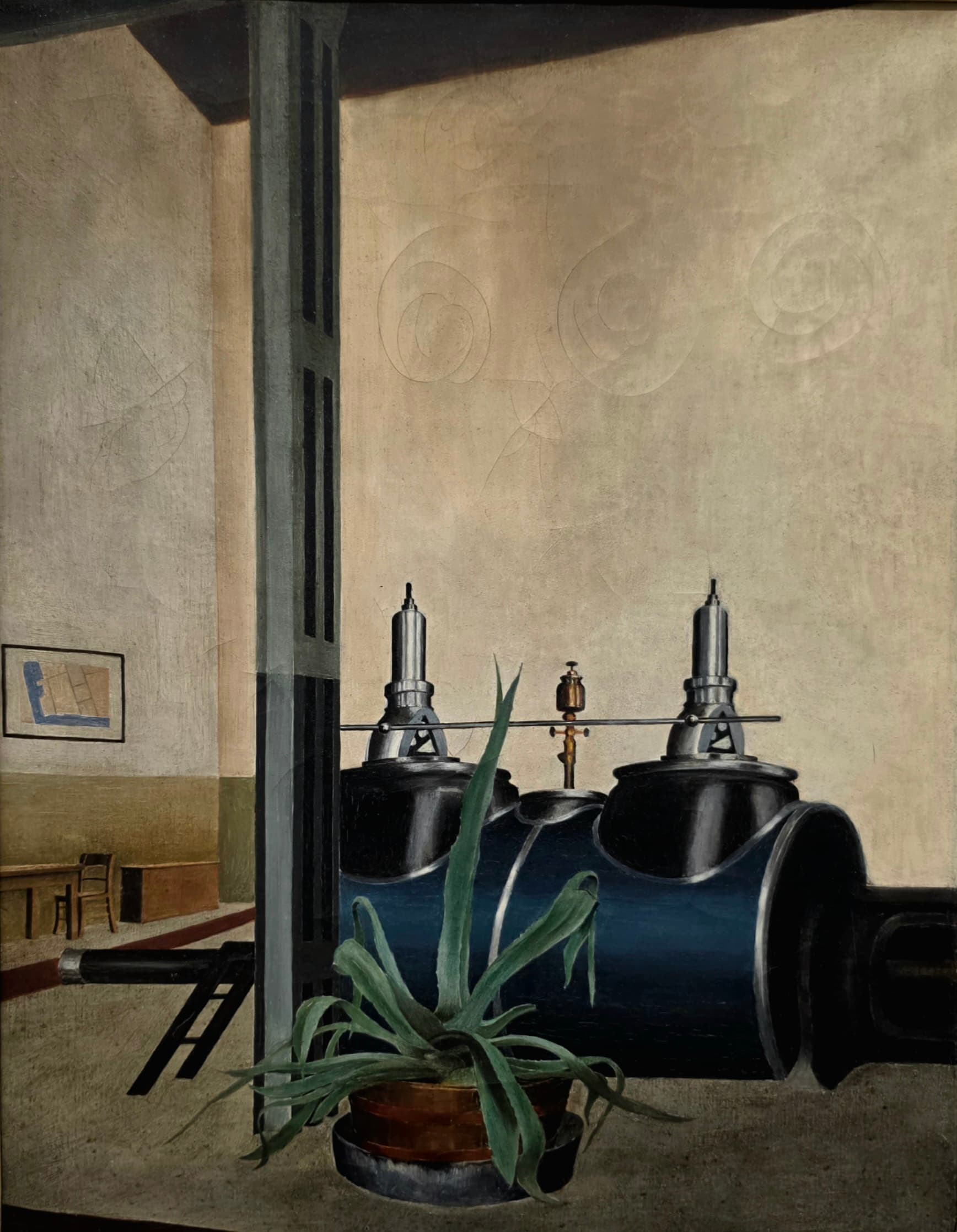 Stilleben mit Turbine