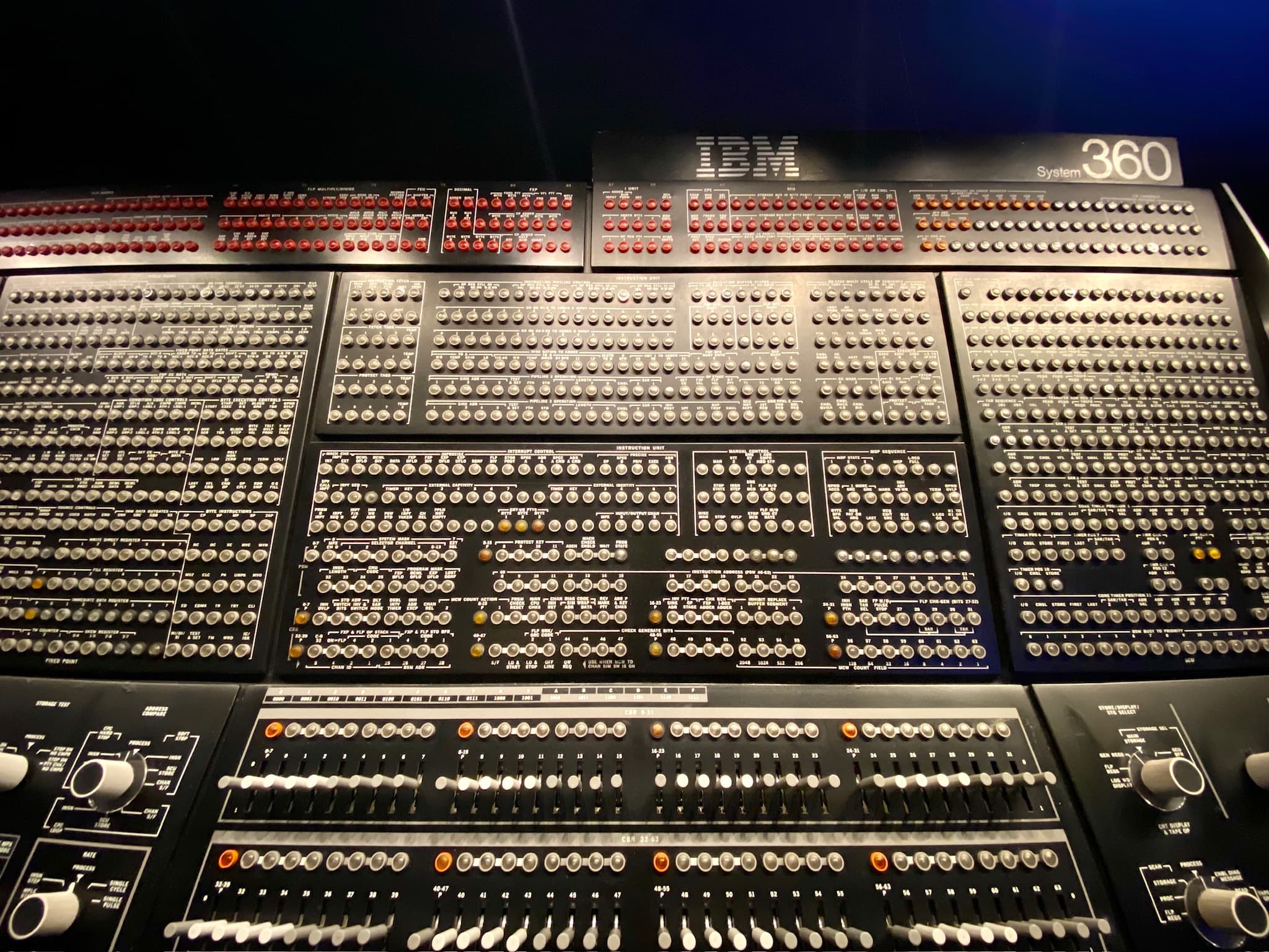 A computer at the Science Museum