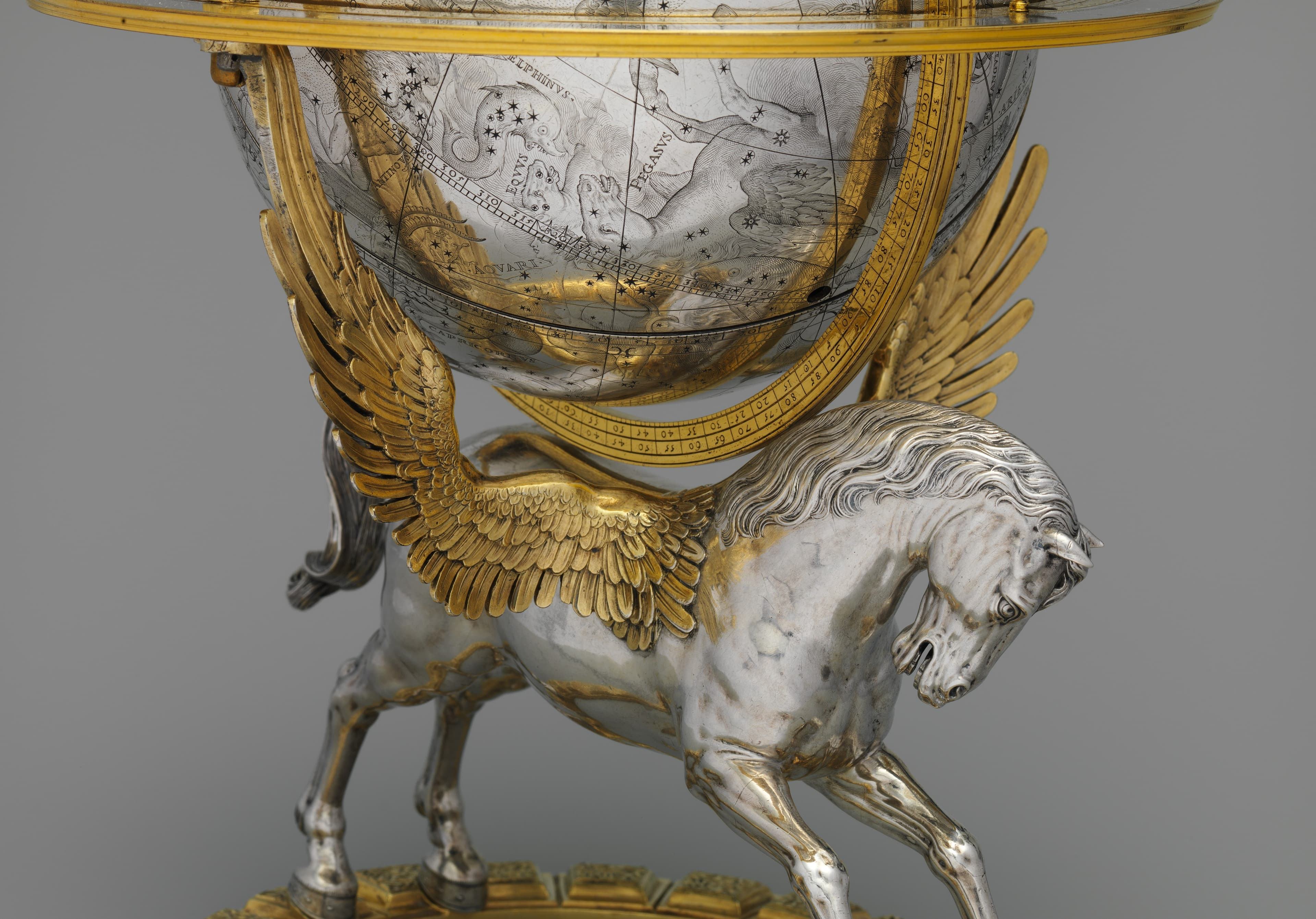 Celestial globe with clockwork MET DP237732