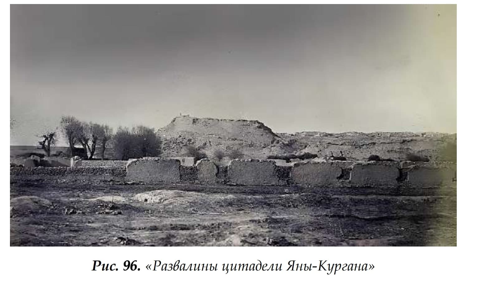 The ruins of Yany-Kurgan