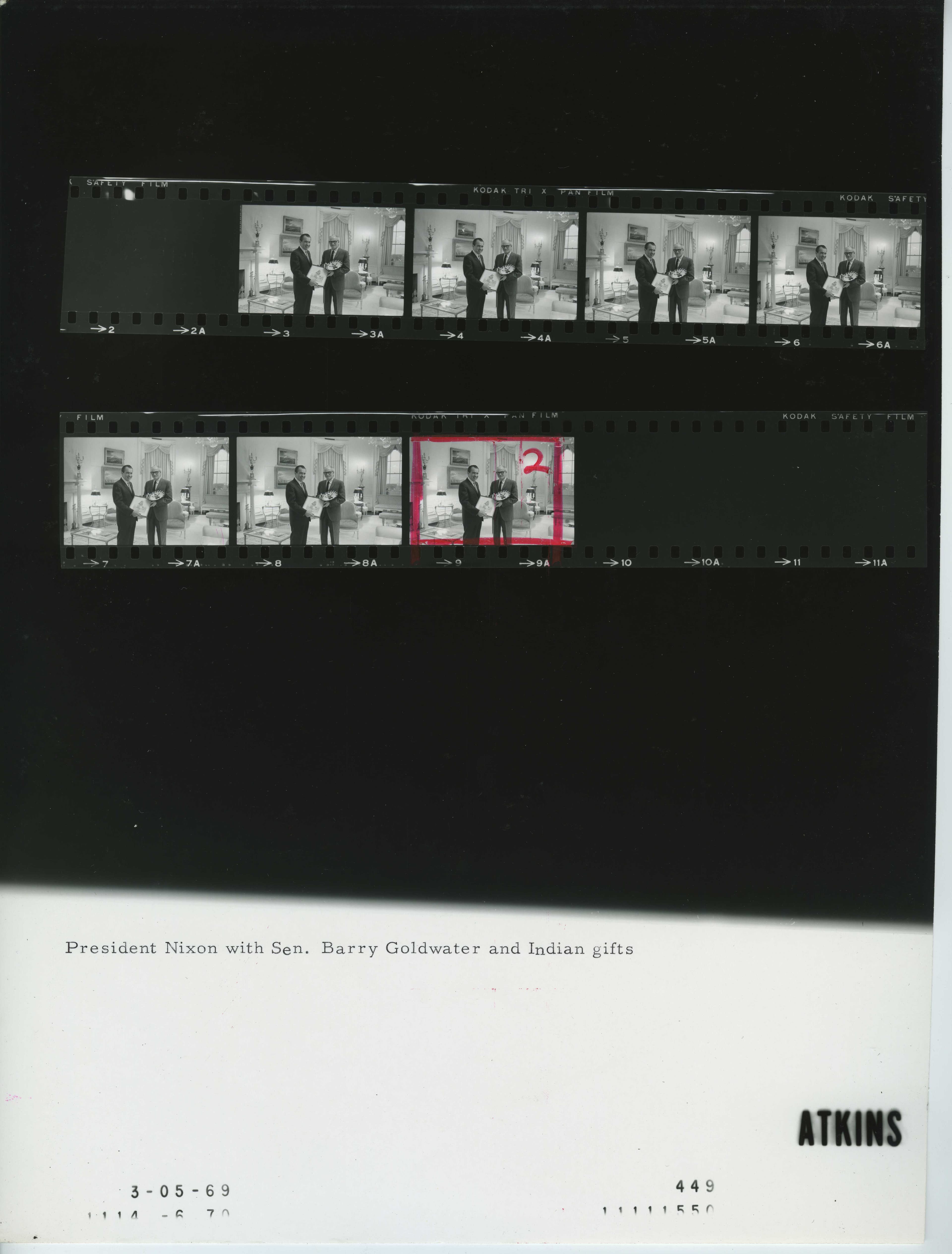 Nixon Contact Sheet WHPO-0449