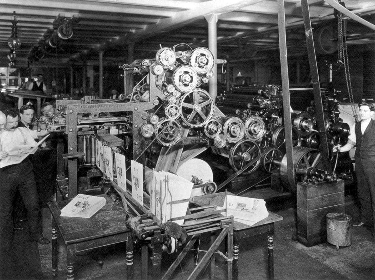 Press Room 19th century