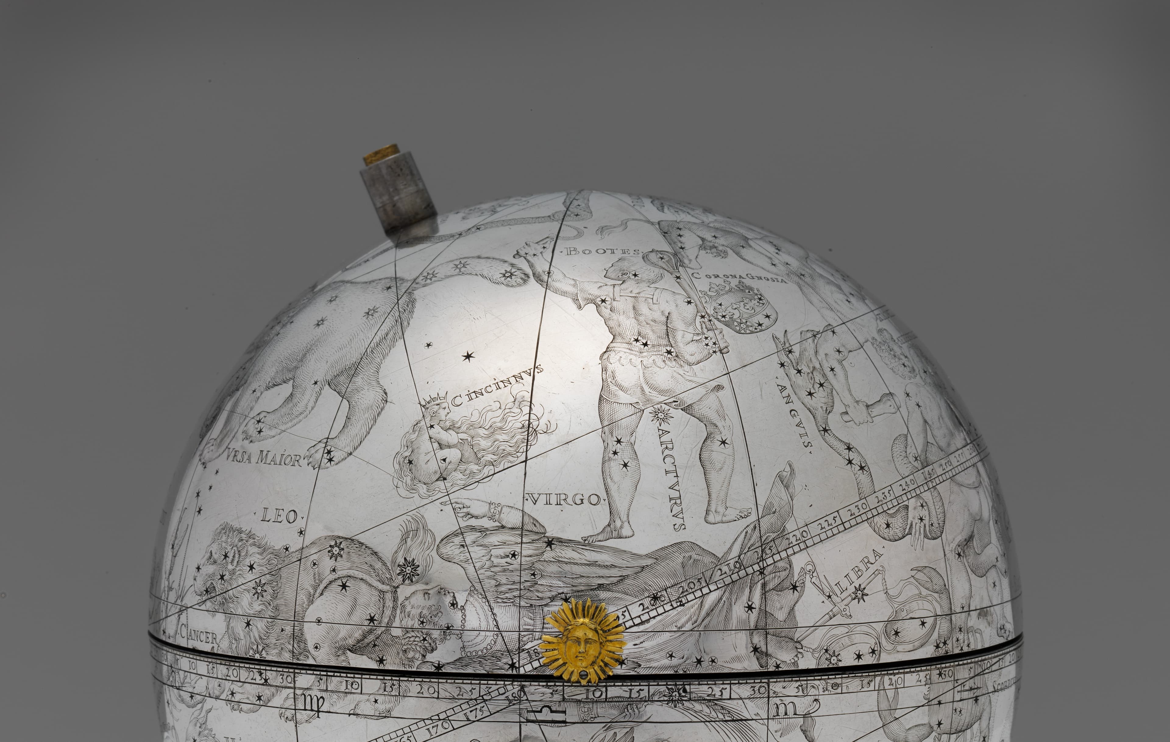 Celestial globe with clockwork MET DP237707