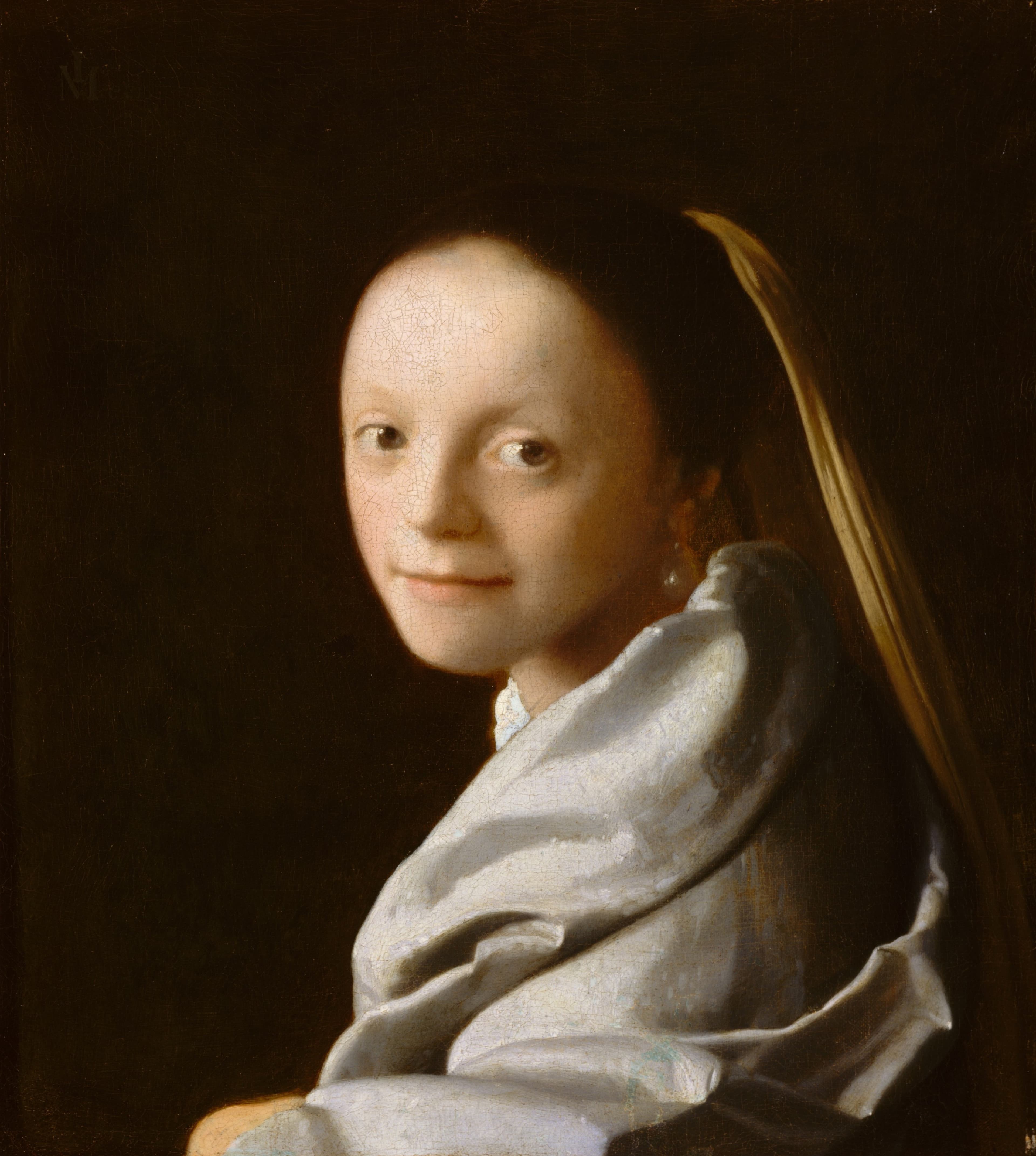 Vermeer-Portrait of a Young Woman
