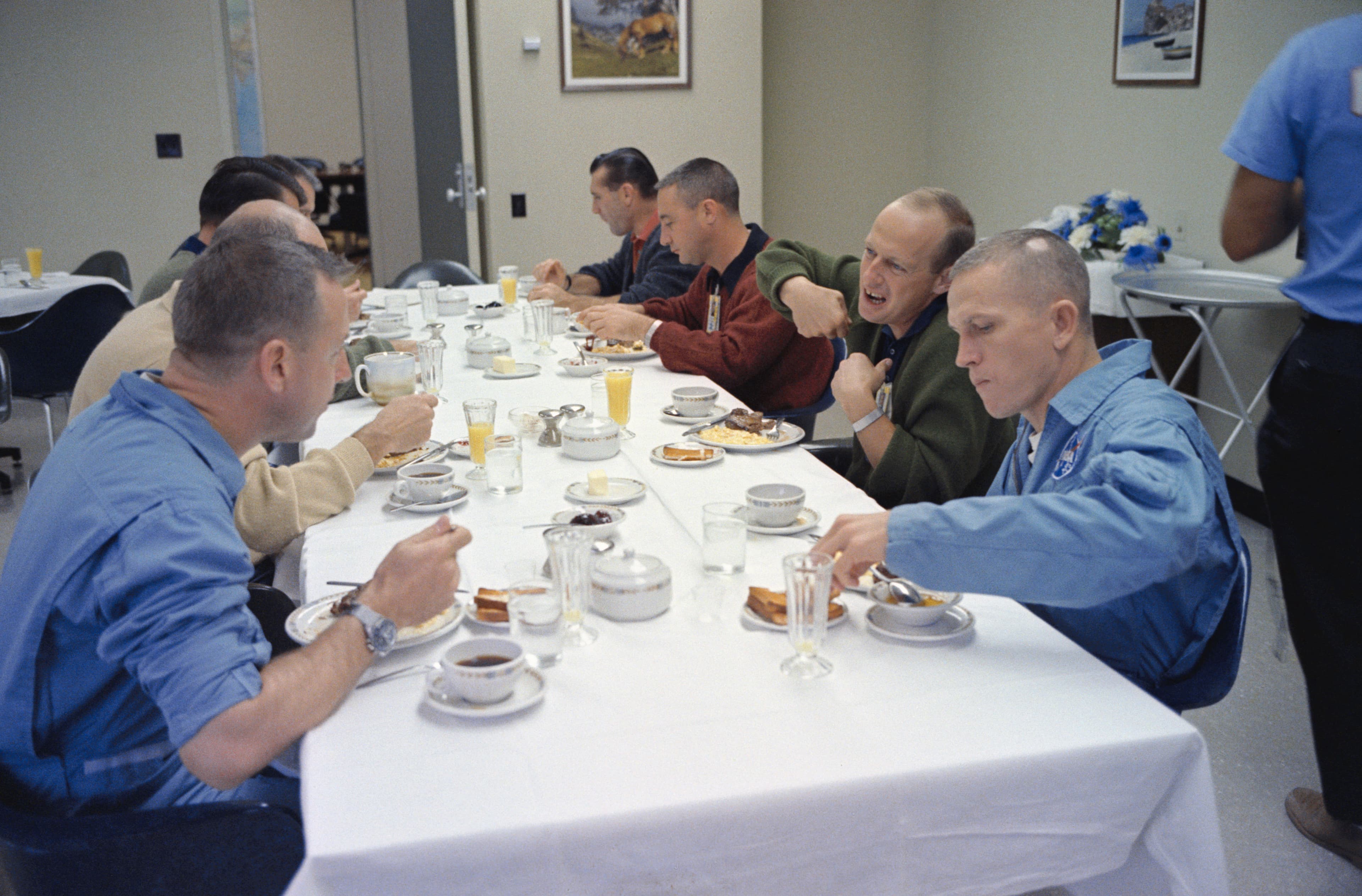 Gemini 7 Breakfast (S65-59927)