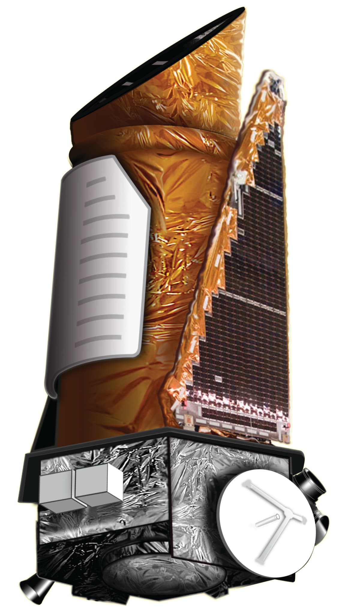 Kepler spacecraft illustration