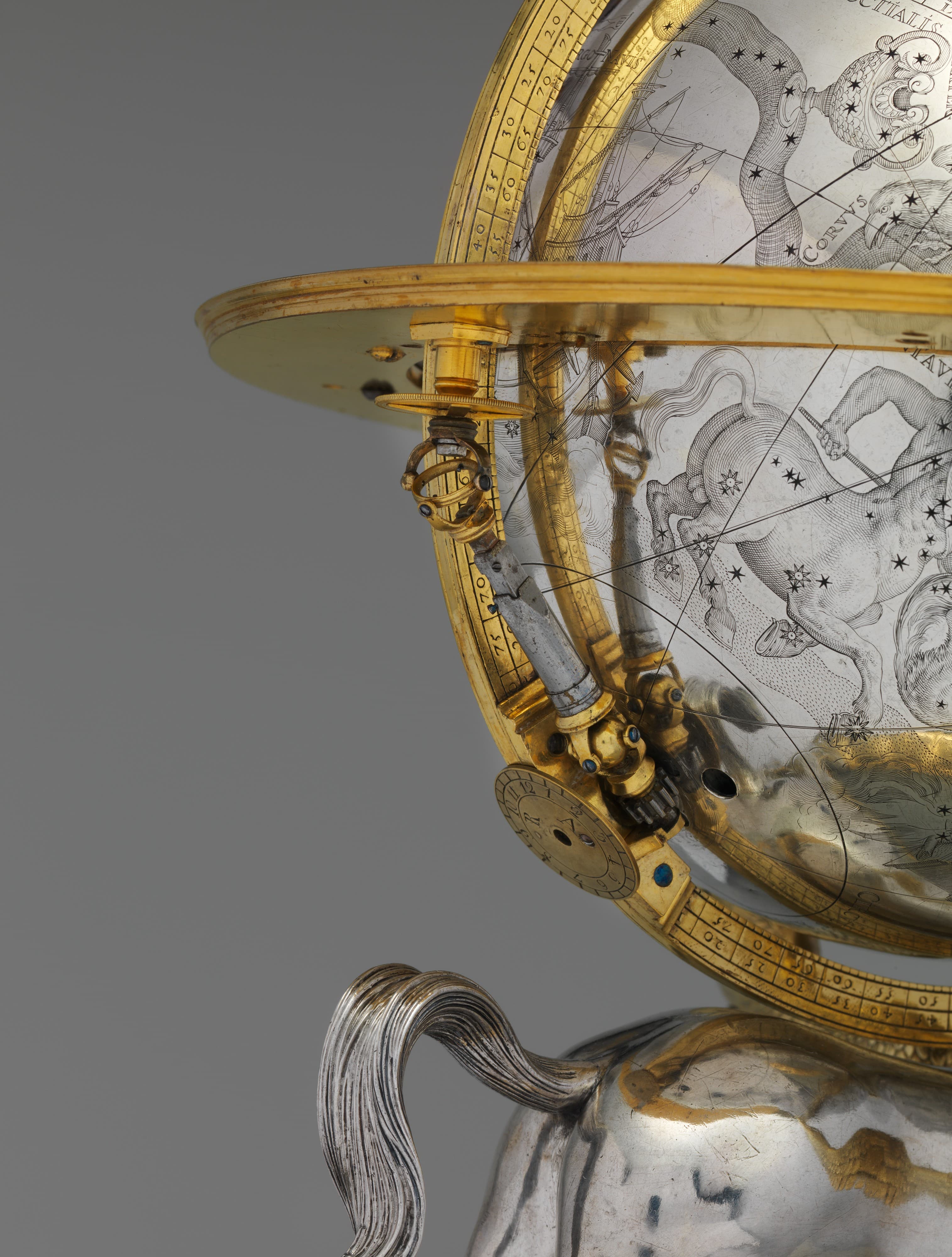 Celestial globe with clockwork MET DP237712
