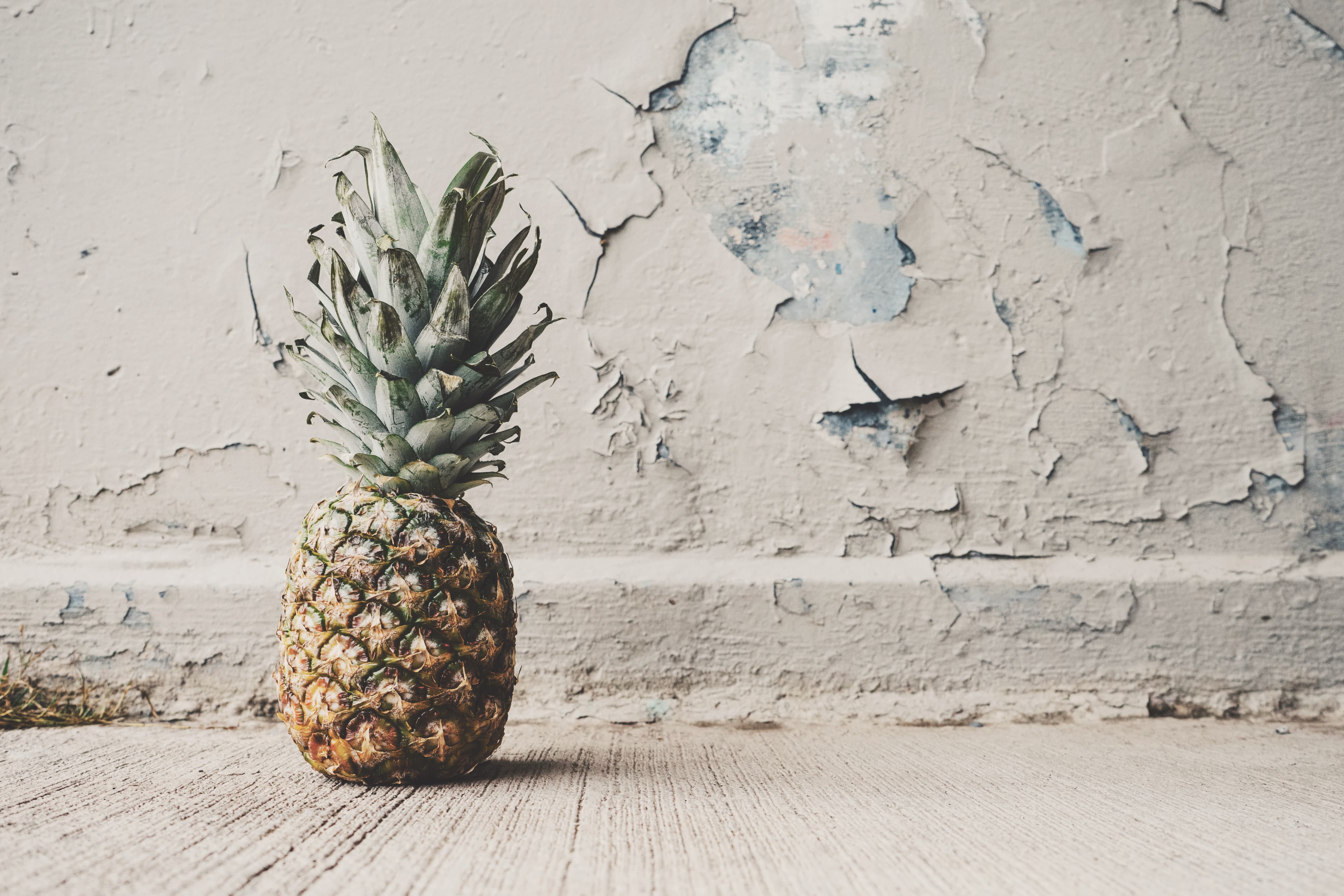 Pineapple on the floor (Unsplash)