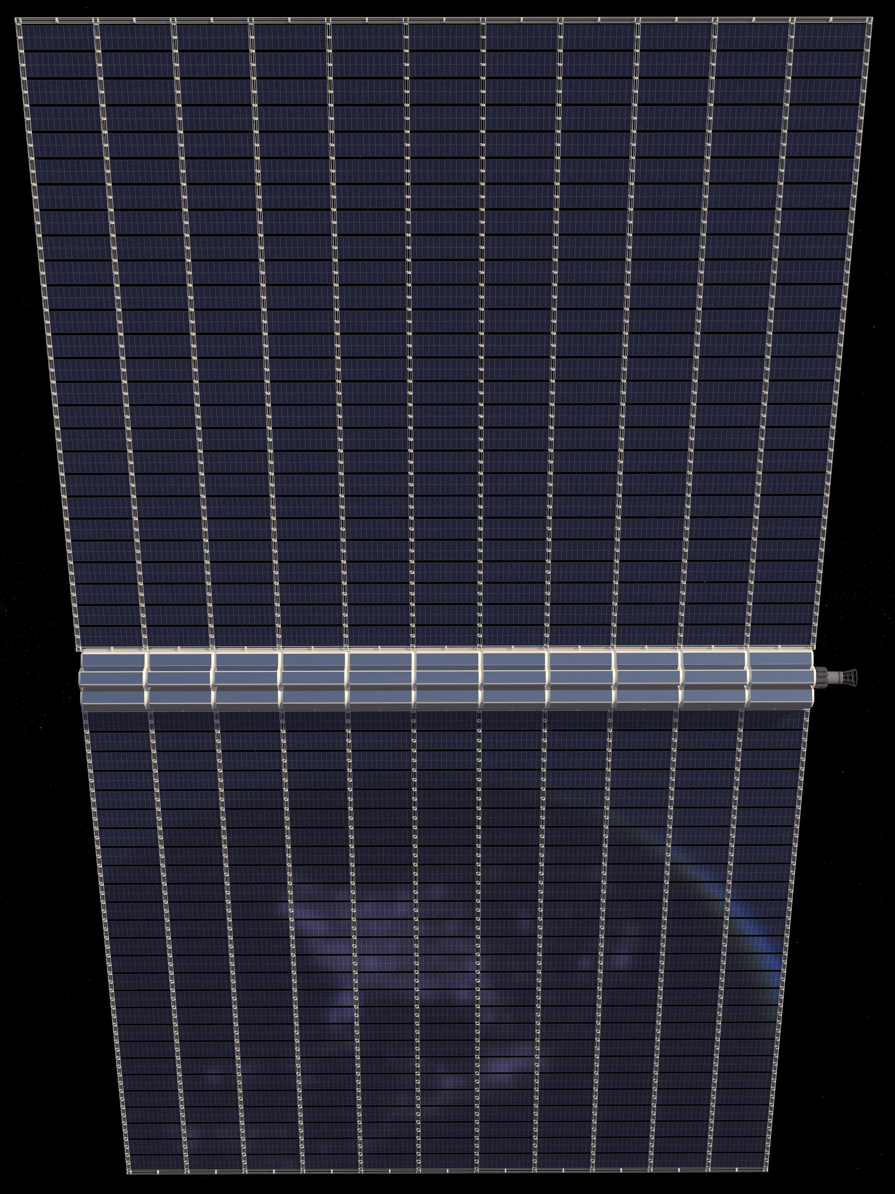 Space data center