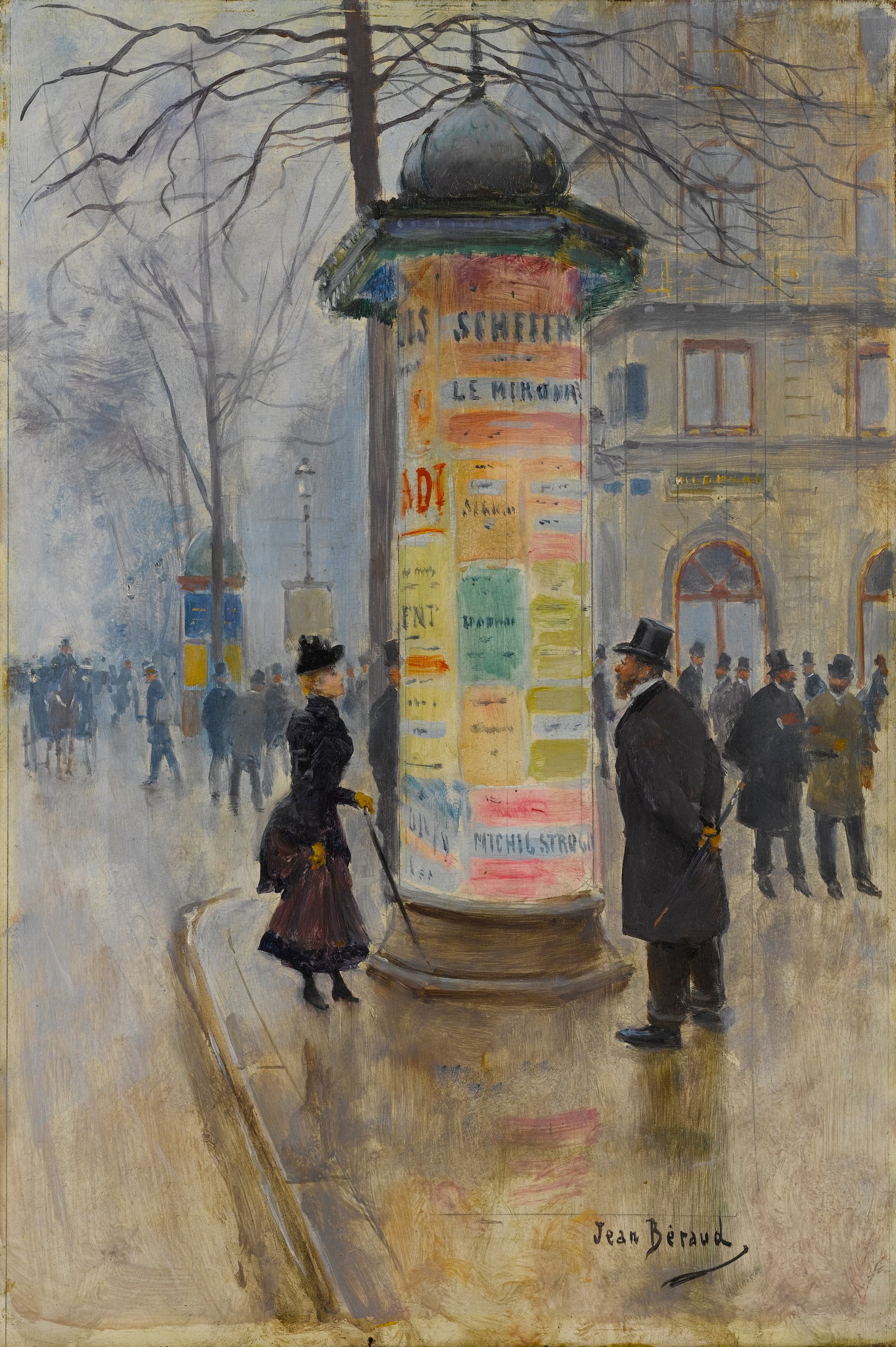 Jean Béraud, Parisian Street Scene