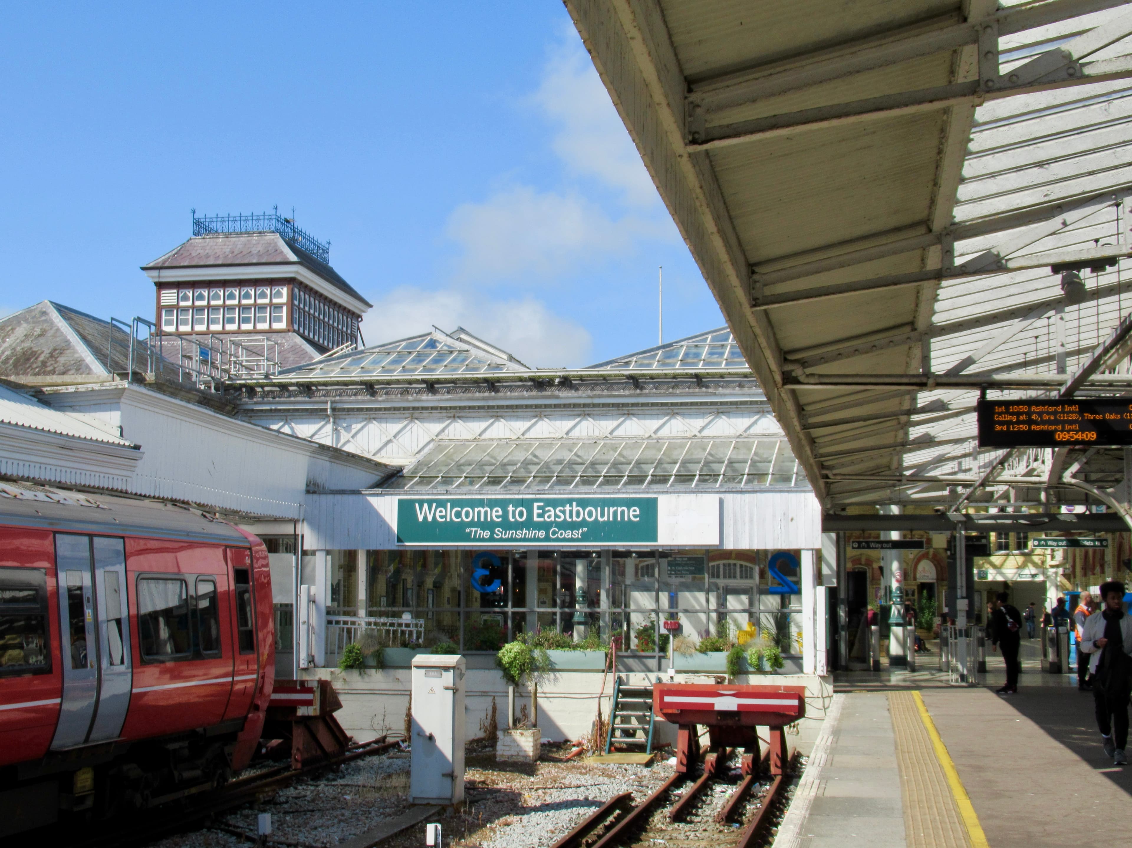 Eastbourne railway station, July '23