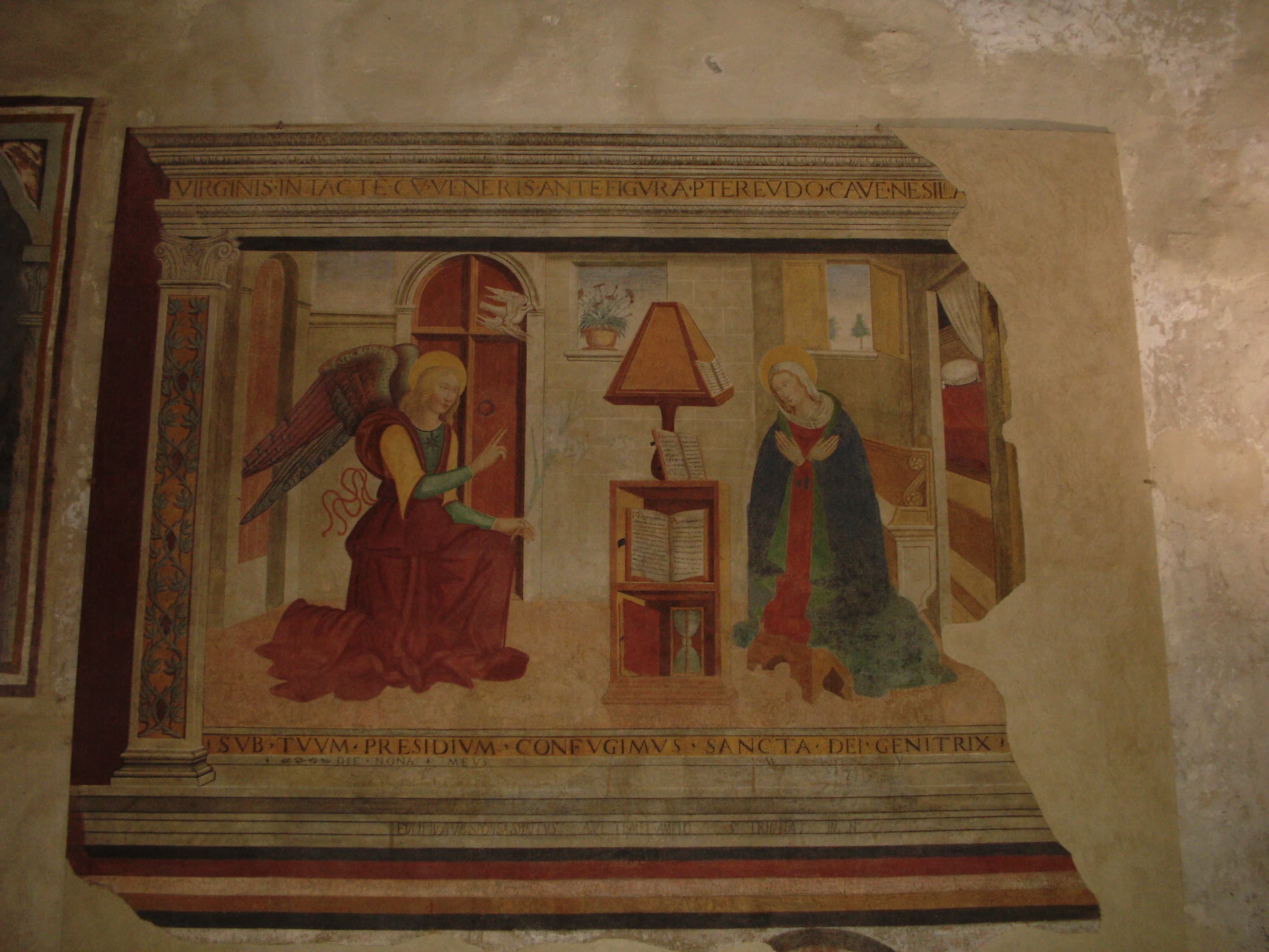 Scuola Ghirlandaio Annunciazione