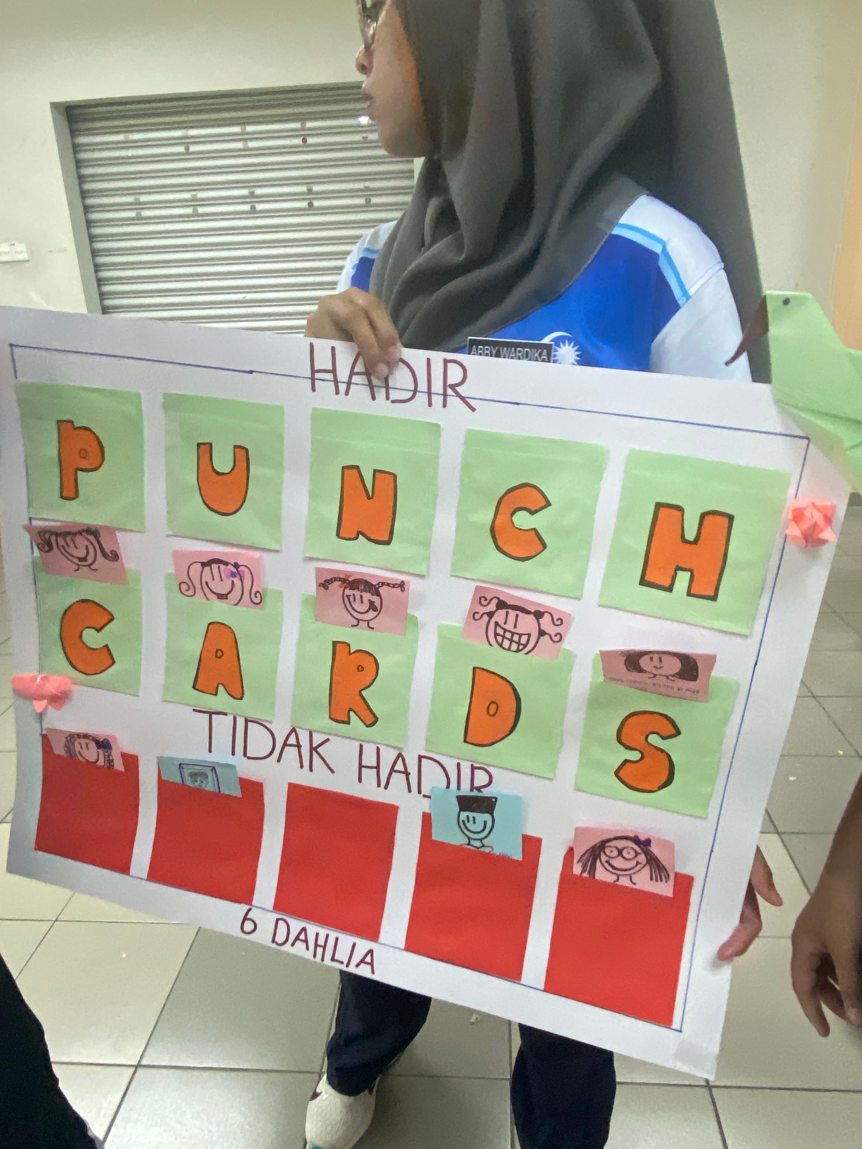 PUNCH CARD BOARD