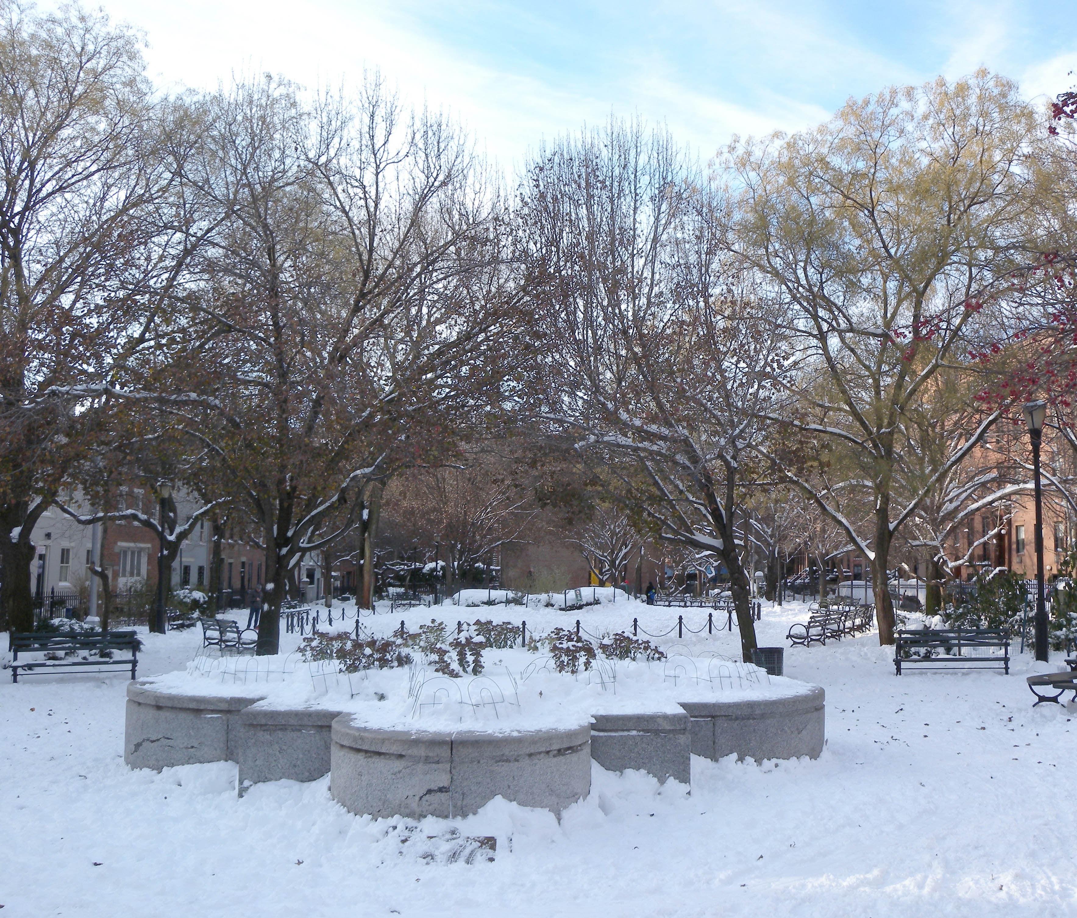 Cobble Hill Pk snow jeh