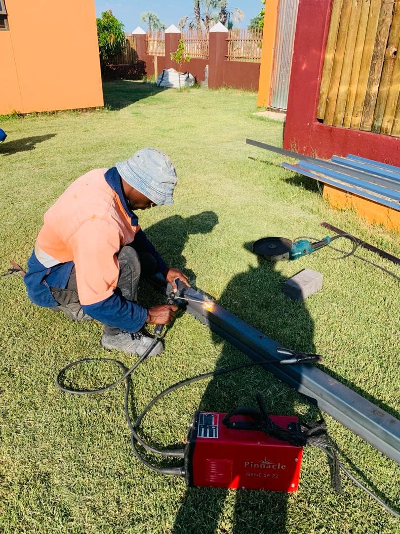 Welding in Northern Namibia