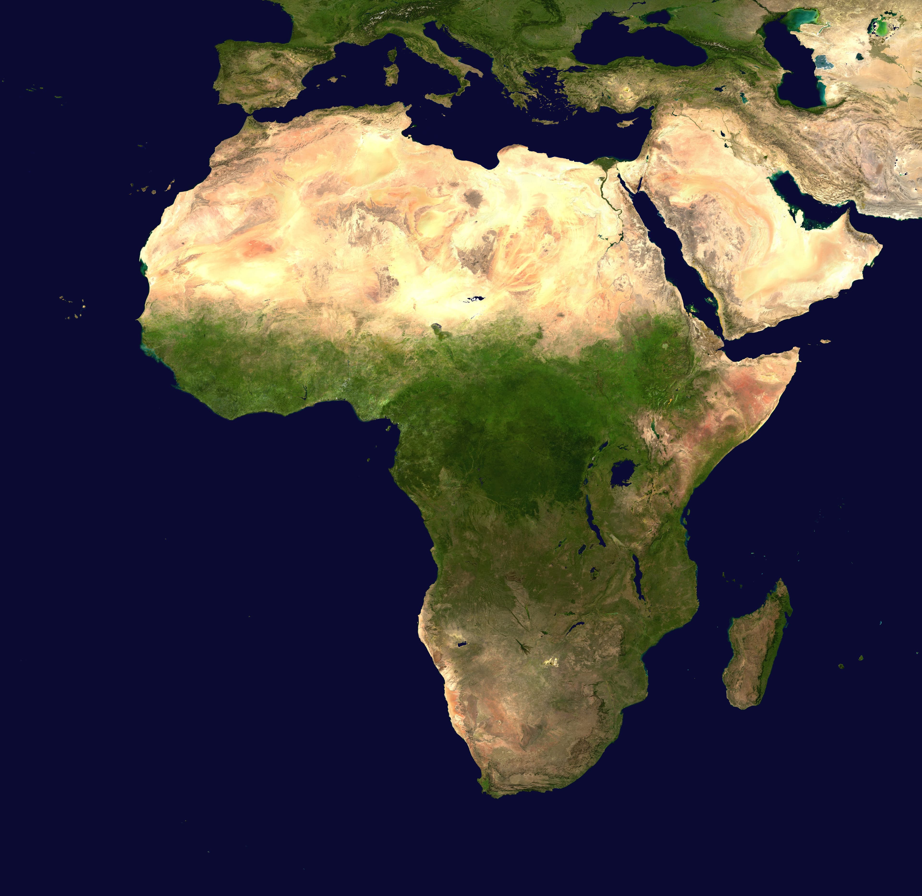 Africa (satellite image)