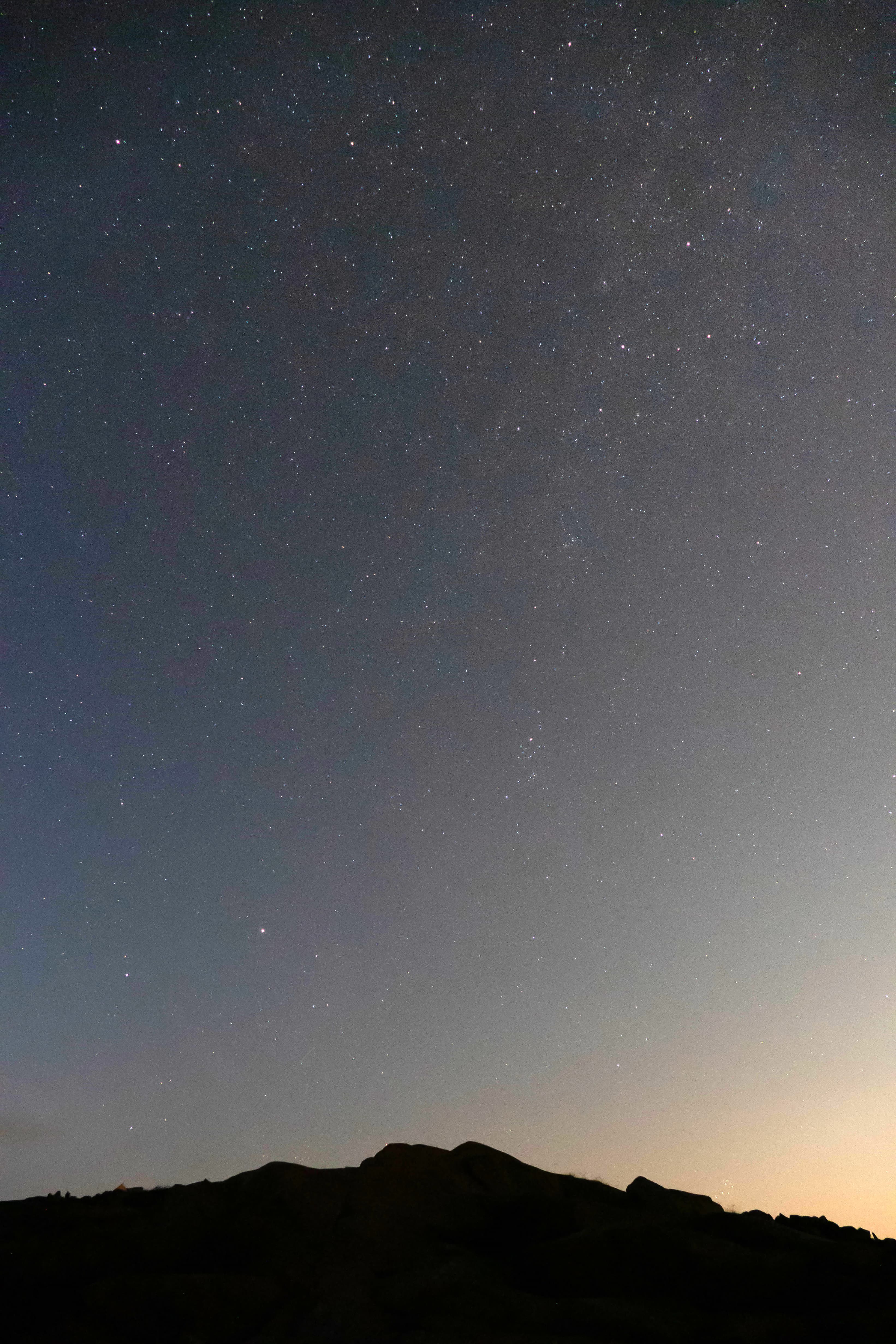 Stars over north Stångehuvud