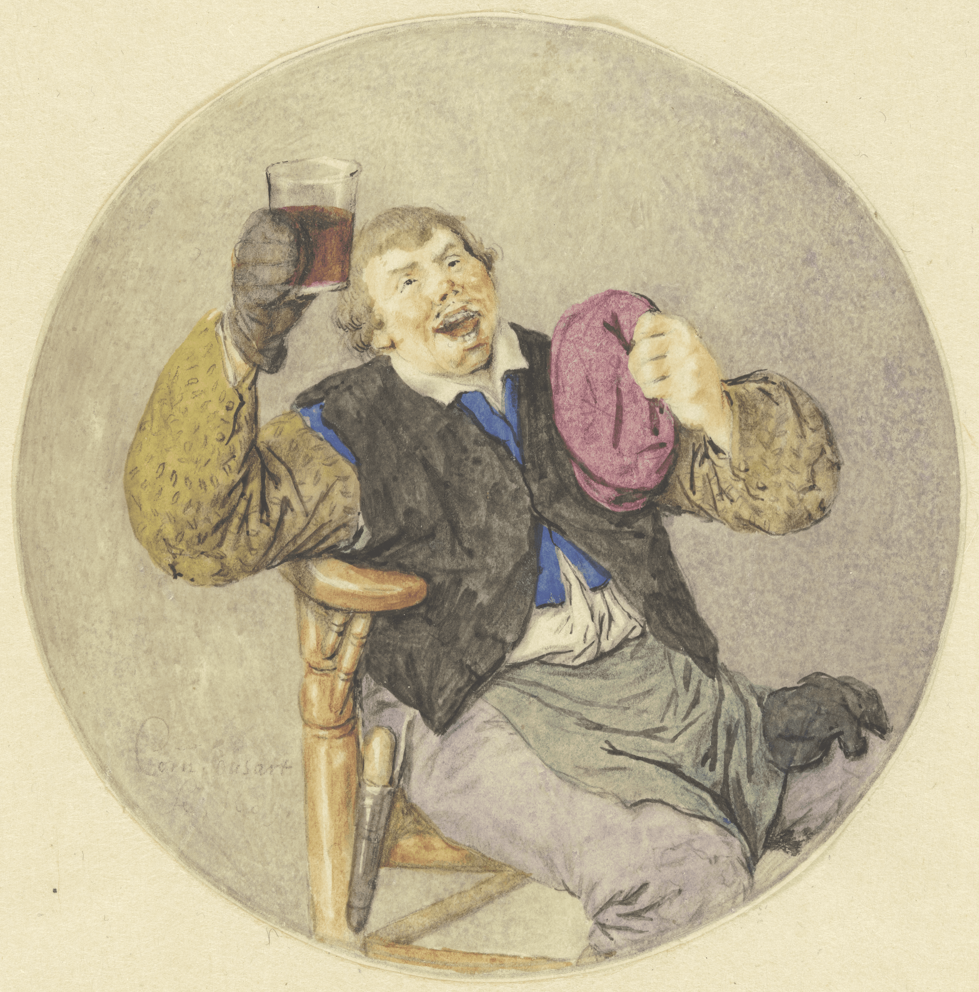 Wine drinker (SM 3686z)