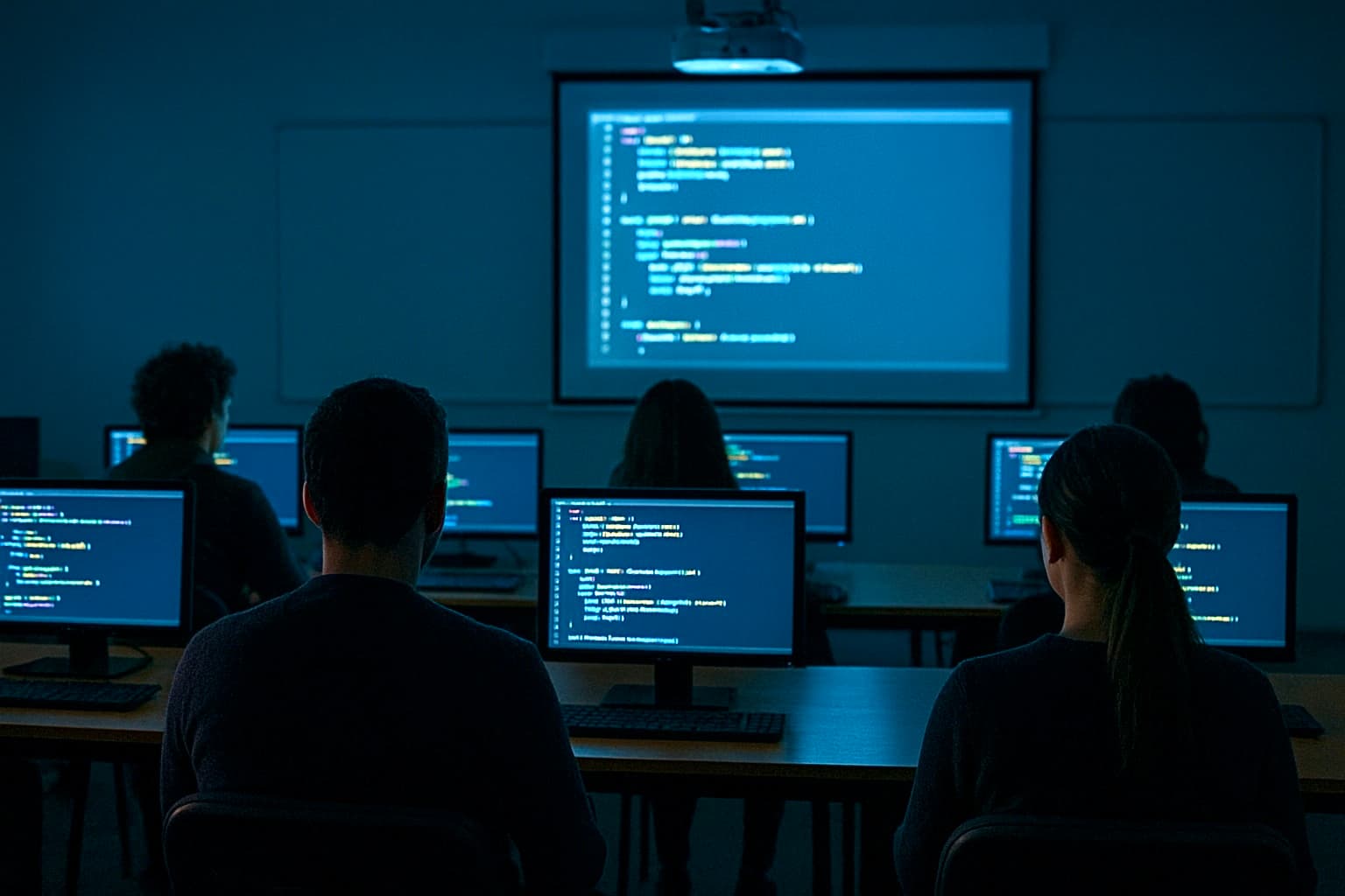 Computer programming class