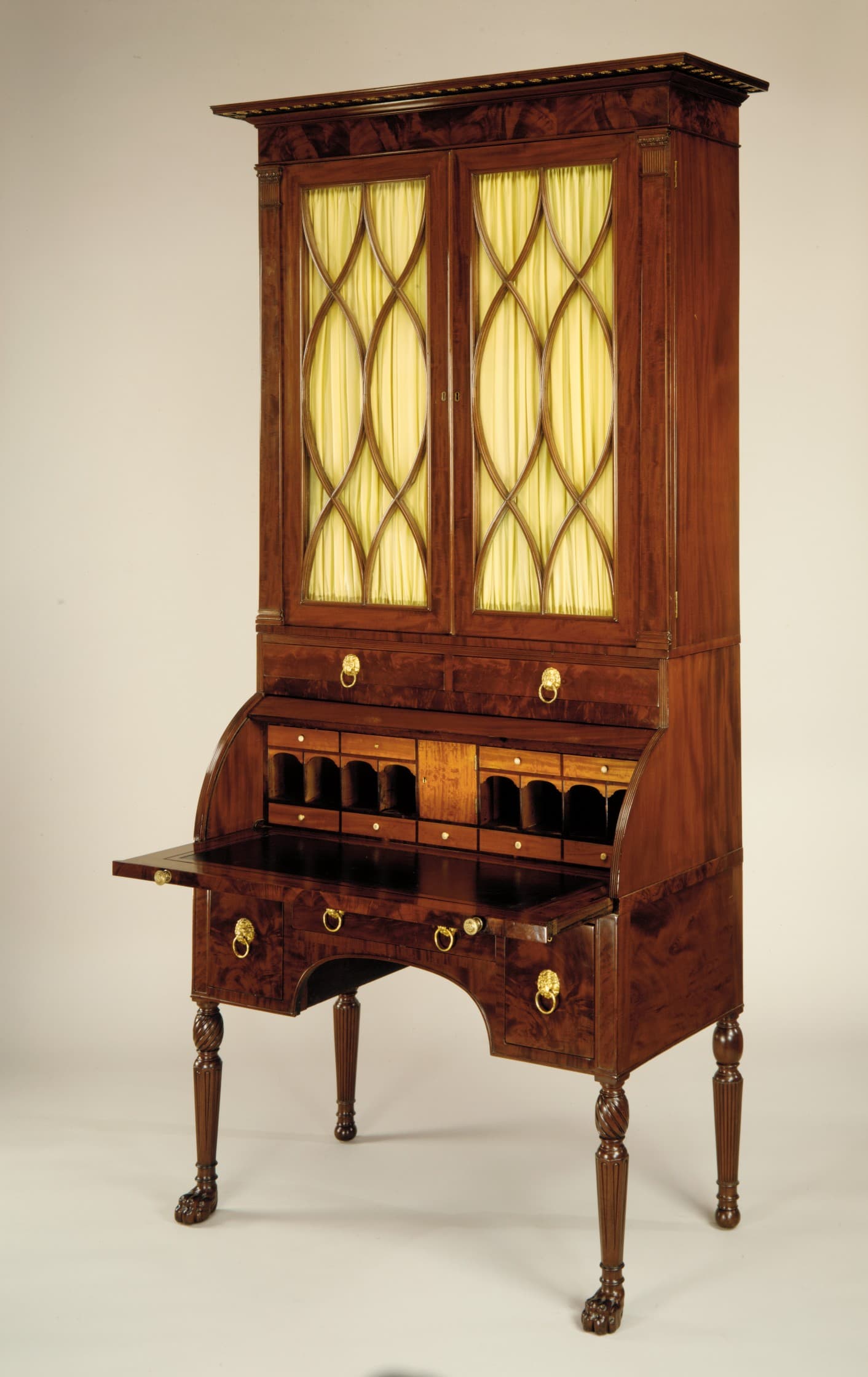Cylinder Desk and Bookcase MET ADA3215