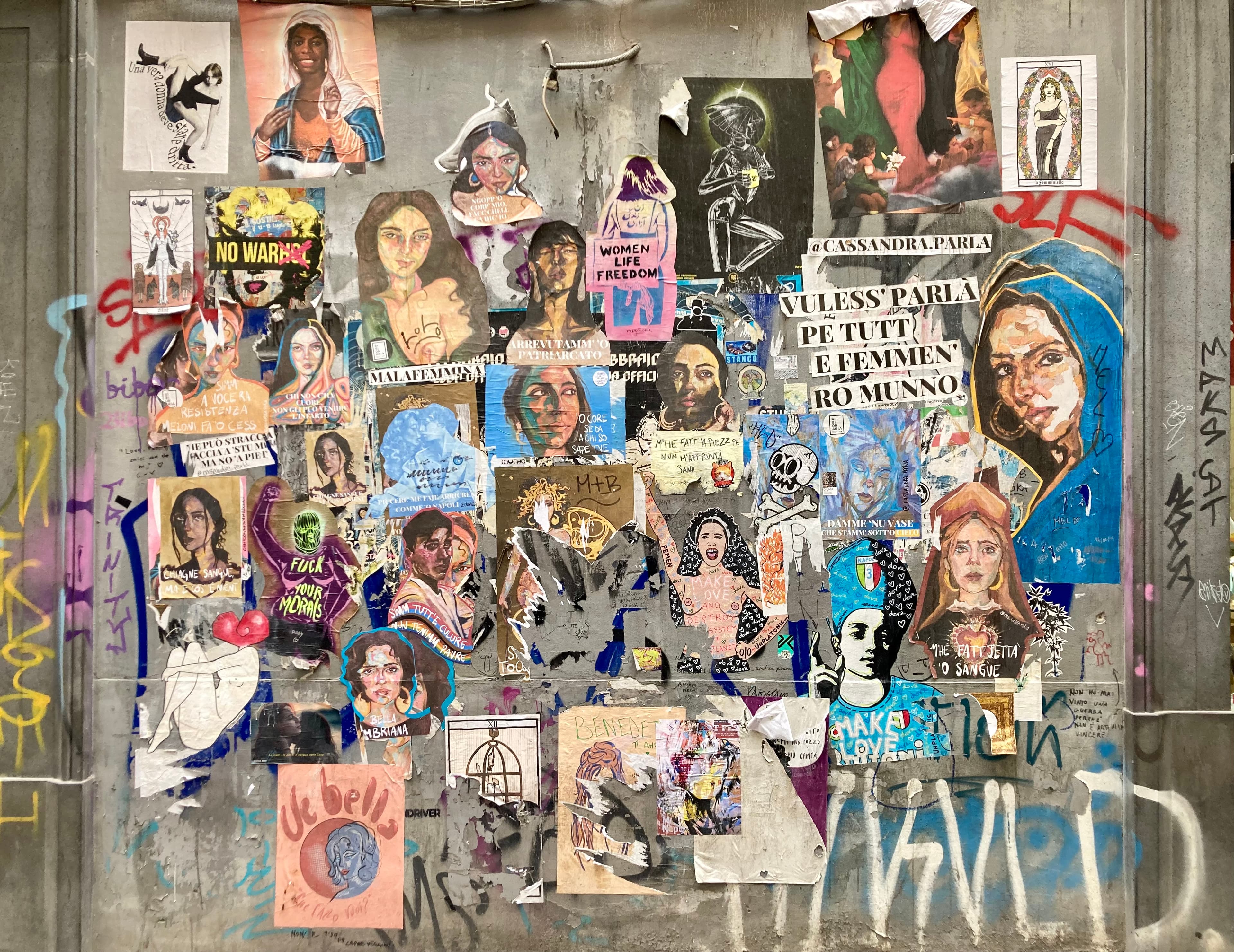 Street art in Naples