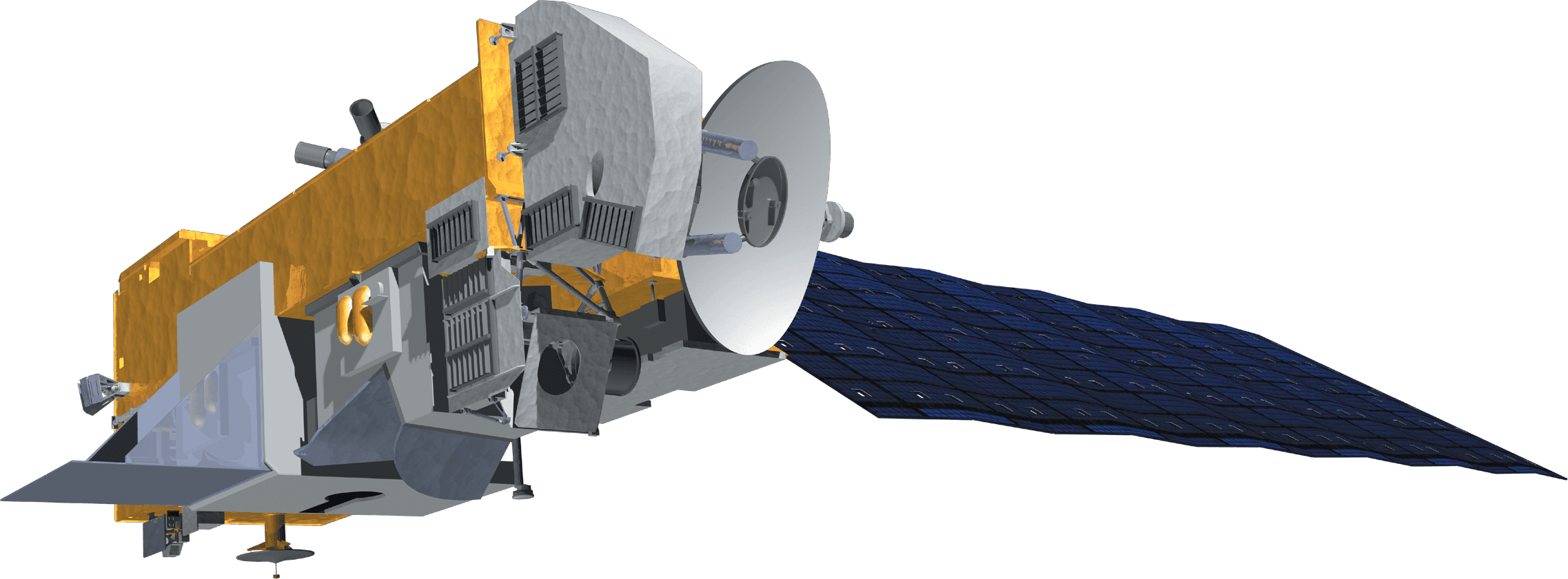 Aura spacecraft model