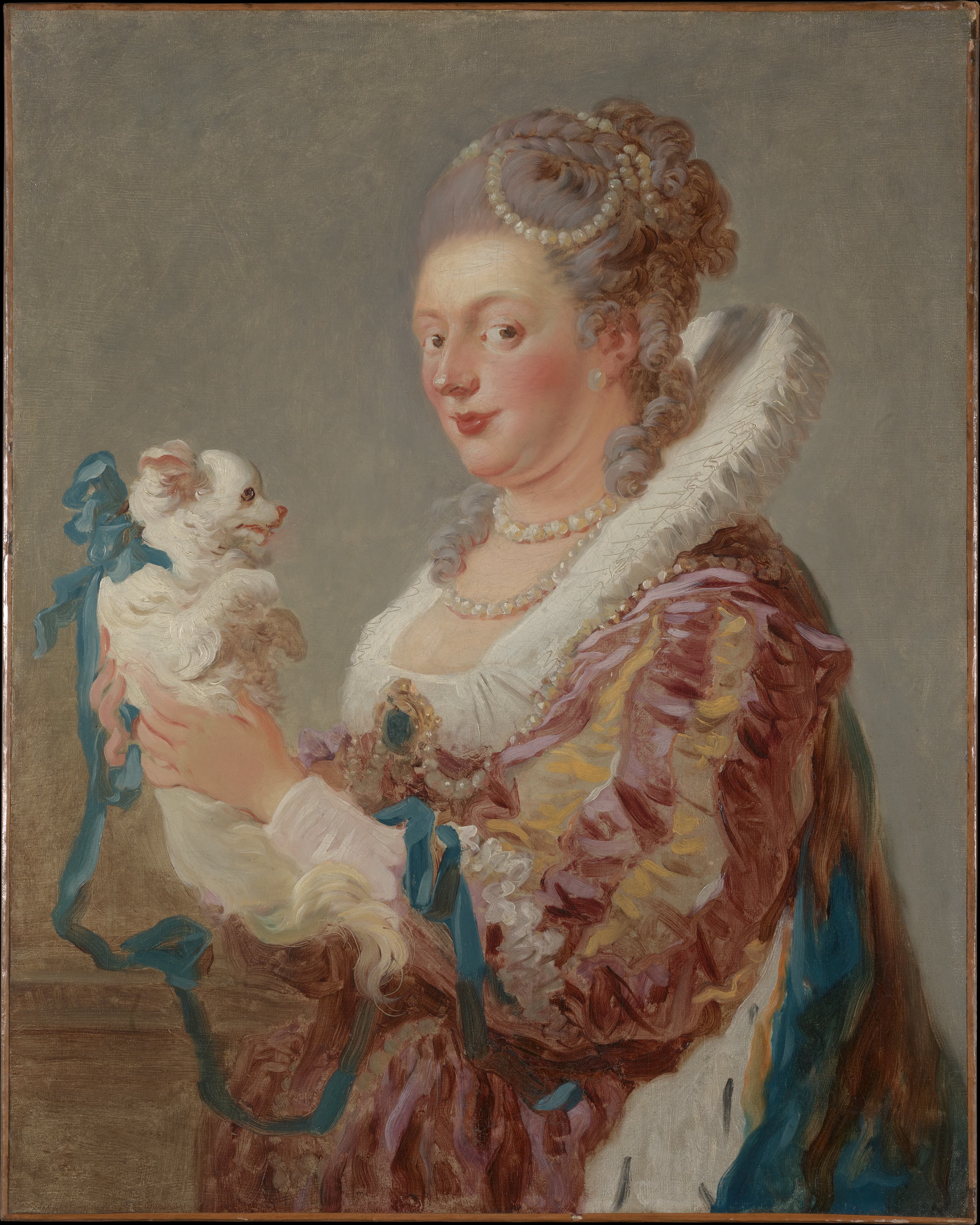 Fragonard Woman w Dog 1769 MMA