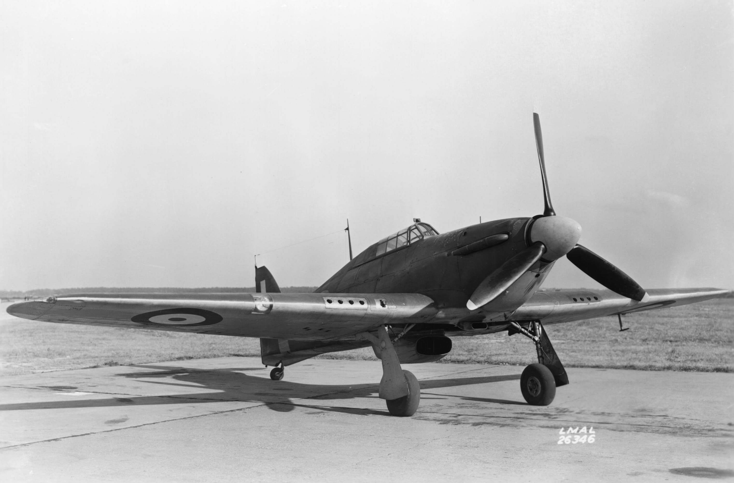 Hawker Hurricane IIA NACA1