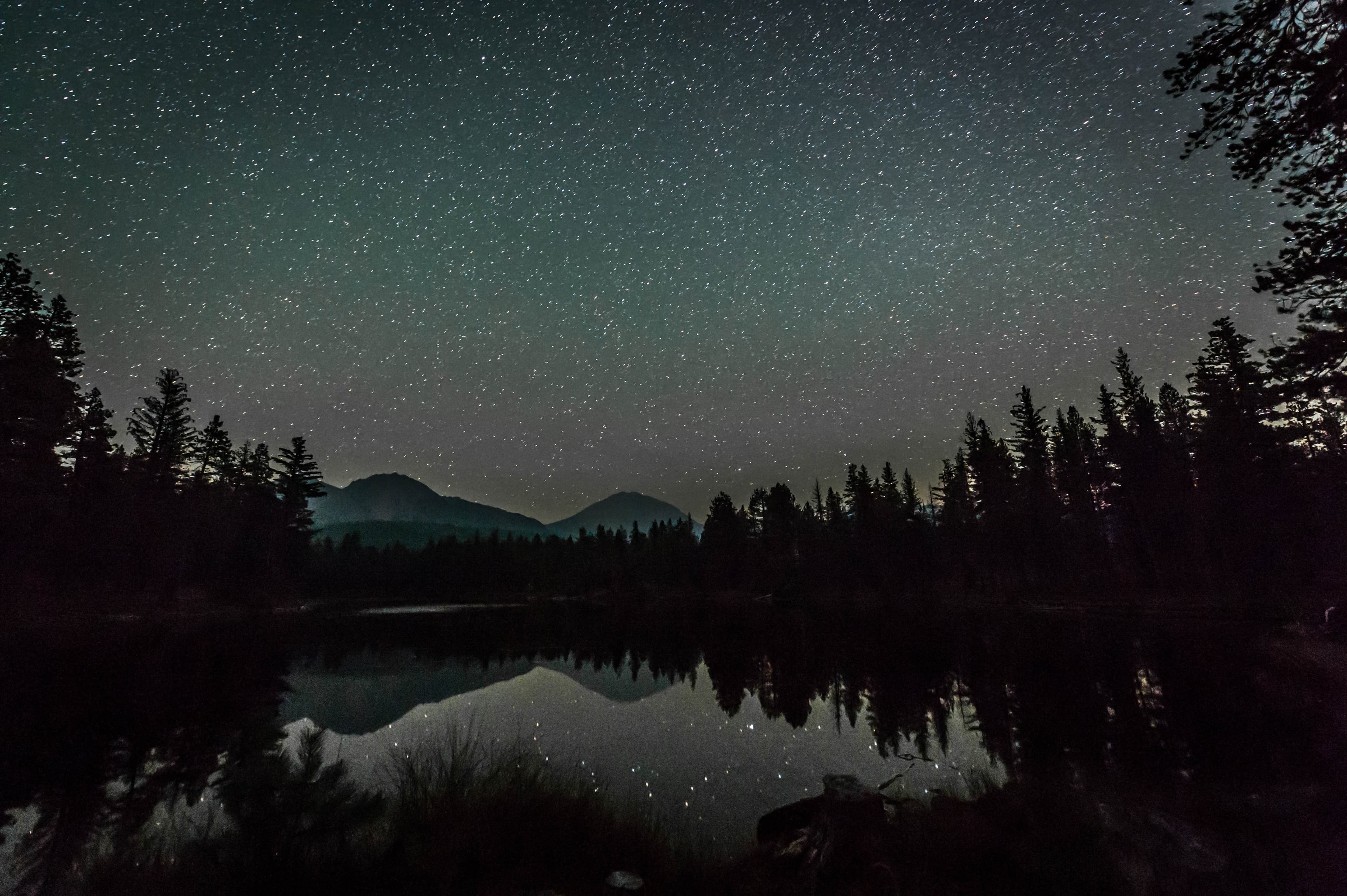 Stars over Reflection Lake (22202774525)