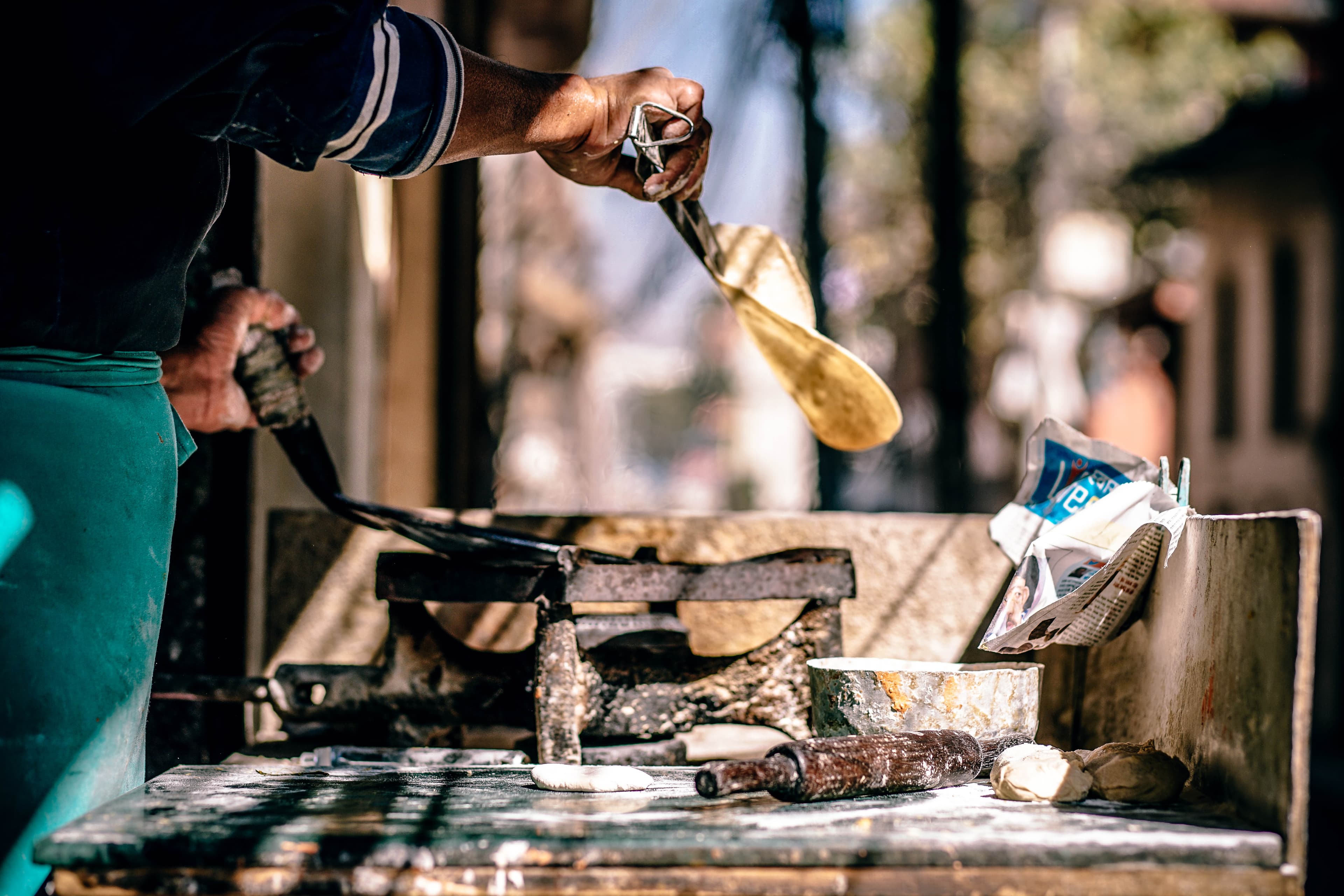 Roti (Indian Flatbread) (Unsplash)