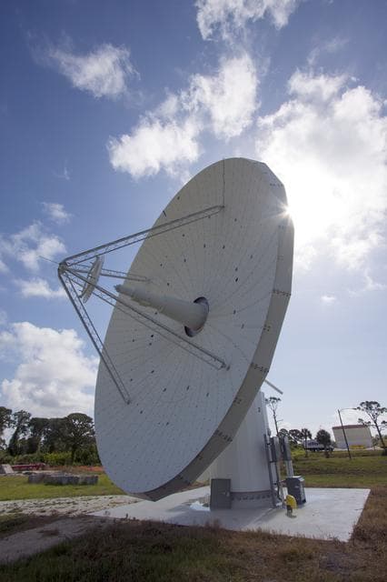 Boom, antenna, testbed