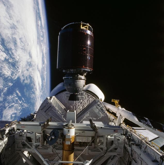 Deployment of the SBS-4 communications satellite
