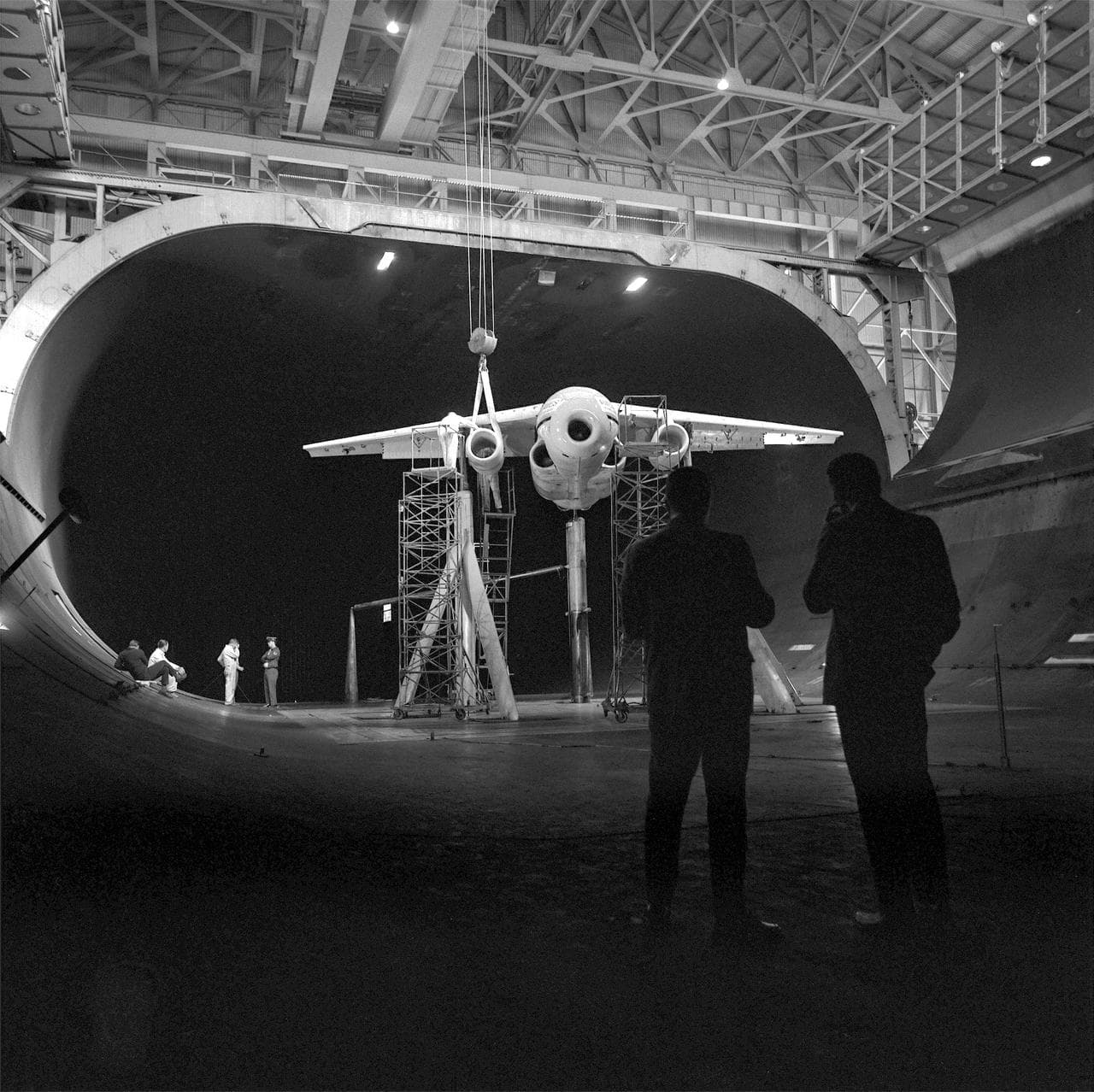 Swept, wing, augmentor