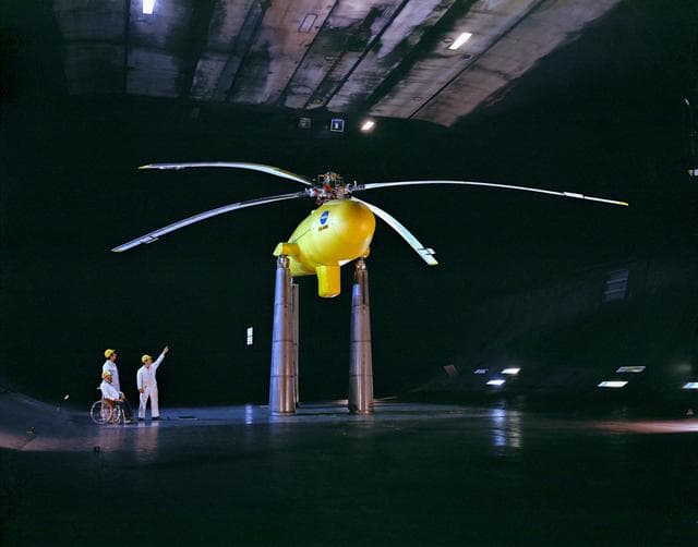 Controllable Twist Rotor in 40x80 Foot Wind Tunnel at Ames.