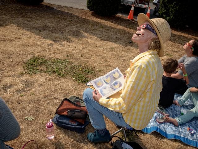 Ames Eclipse Viewing 2017