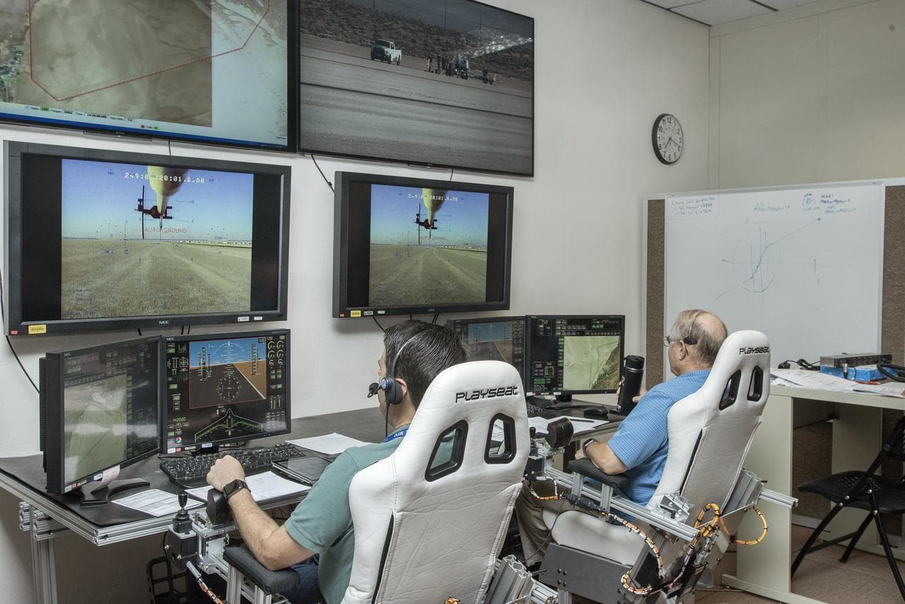X-56A Has a Busy Control Room