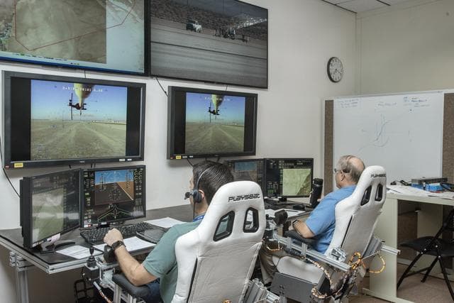 X-56A Has a Busy Control Room