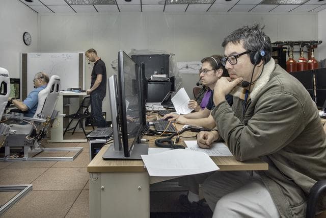 X-56A Has a Busy Control Room