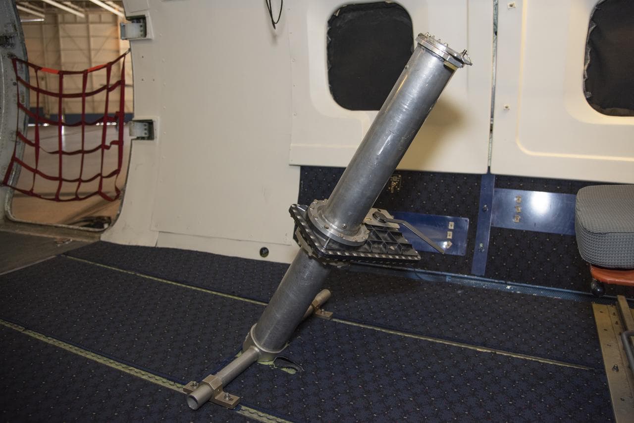 Dropsonde Chute on NASA DC-8 Flying Laboratory