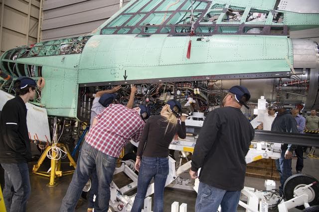 Engine Installed on NASA’s X-59 Experimental Aircraft