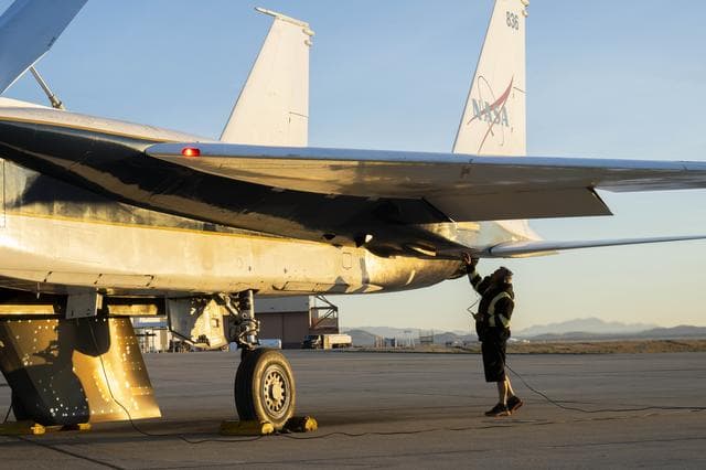 NASA Crew Chief Keeps F-15 Mission Ready