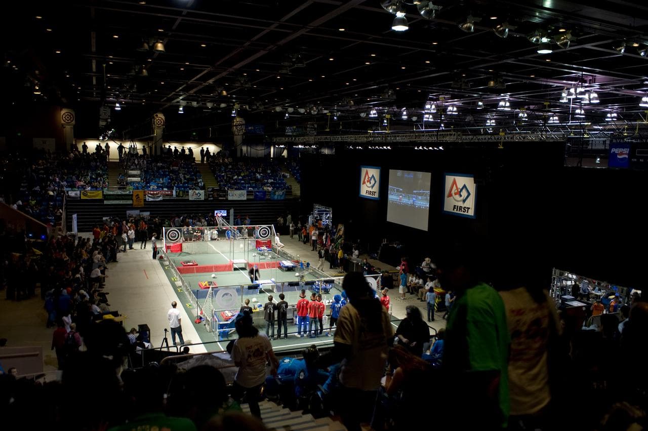 First, robotics, competition