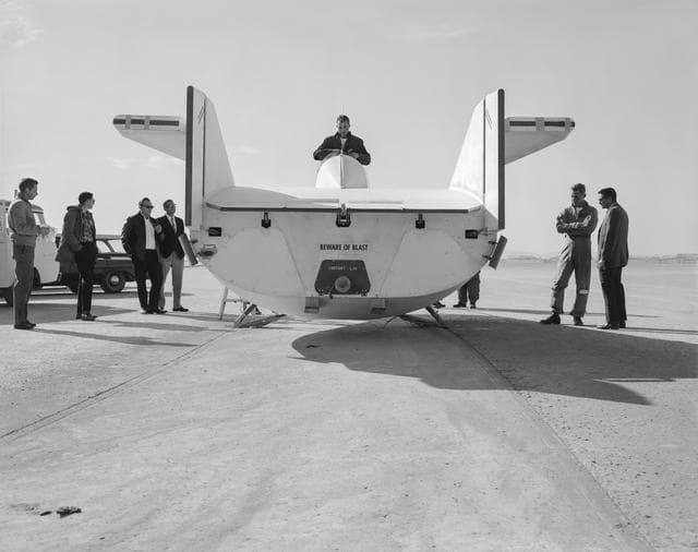 M2-F1 Lands Hard on Rogers Dry Lake