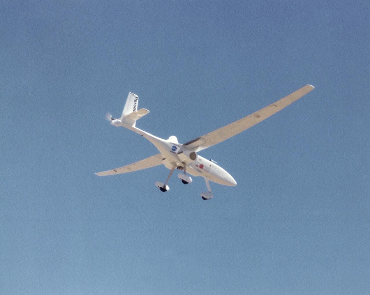 Aurora Flight Sciences' Perseus B Remotely Piloted Aircraft in Flight