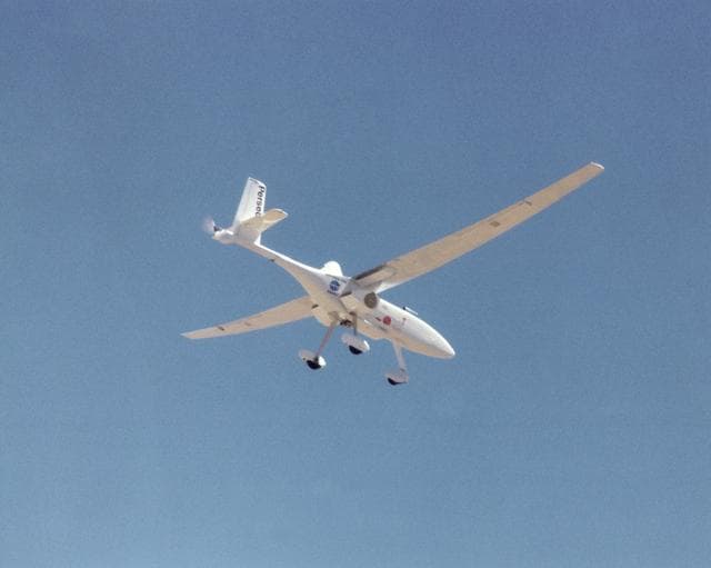 Aurora Flight Sciences' Perseus B Remotely Piloted Aircraft in Flight