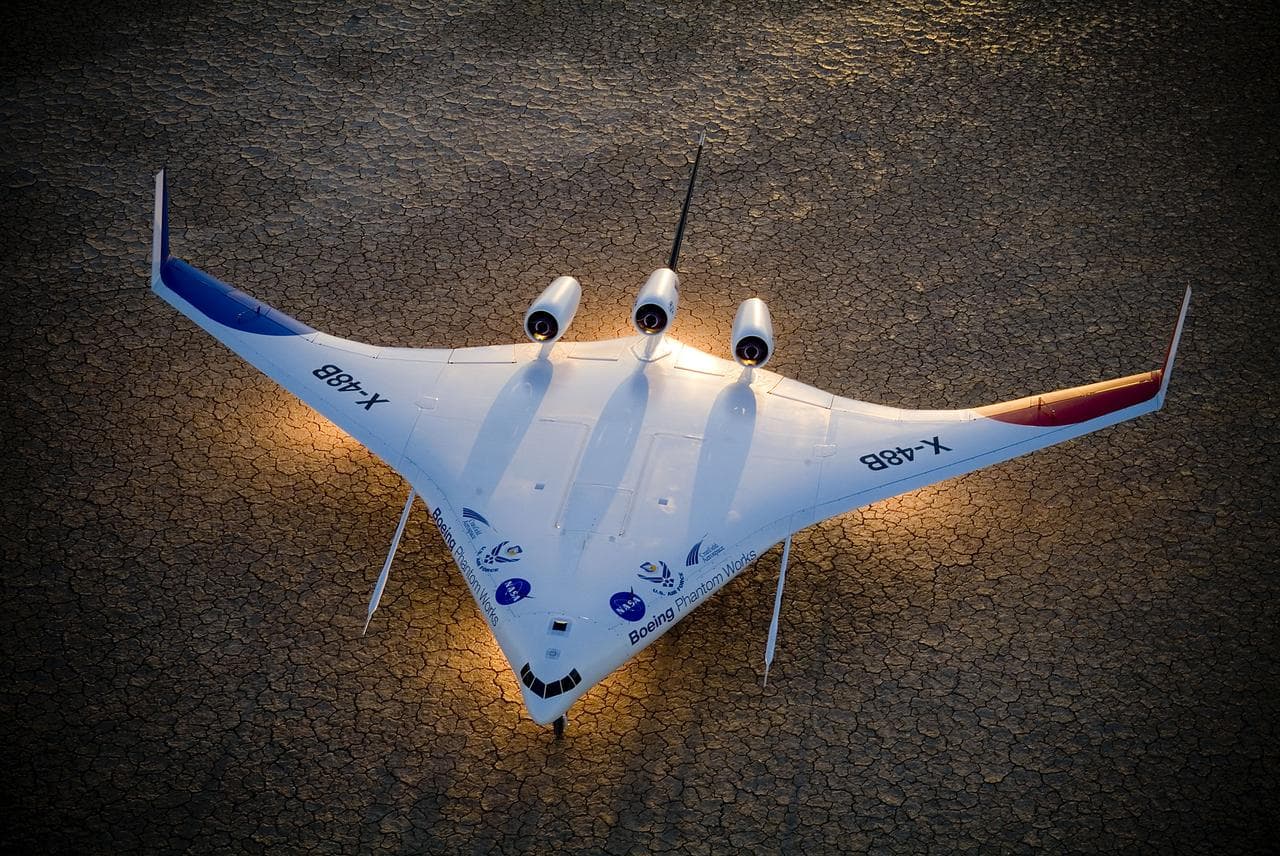 Blended, wing, body