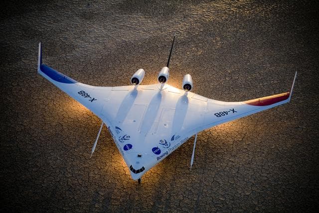 Blended, wing, body