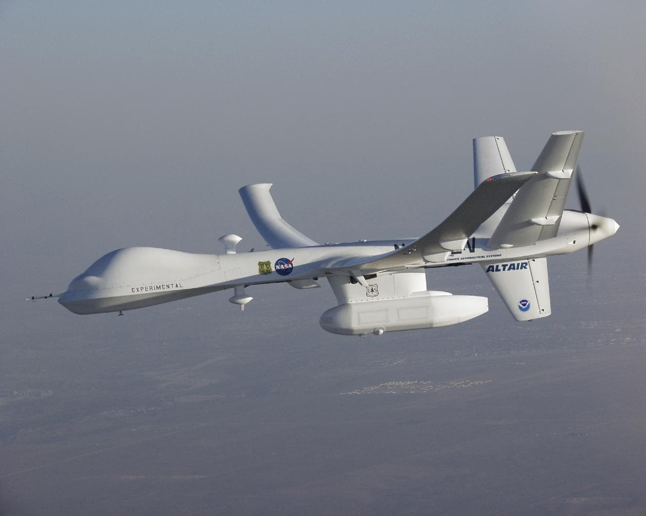Altair, remotely, piloted