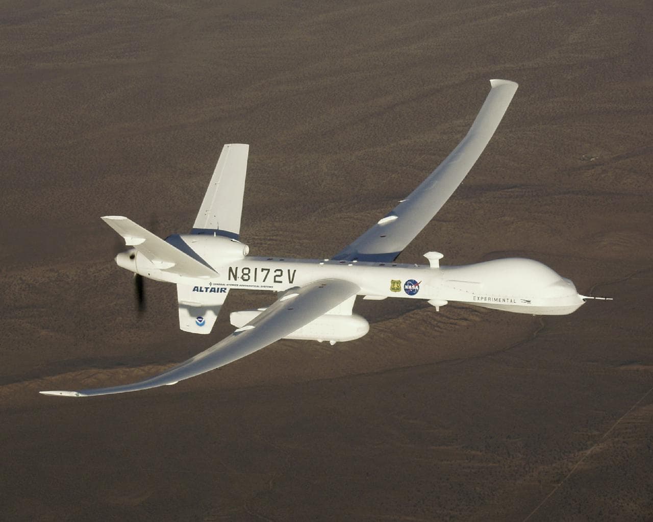Altair, remotely, piloted