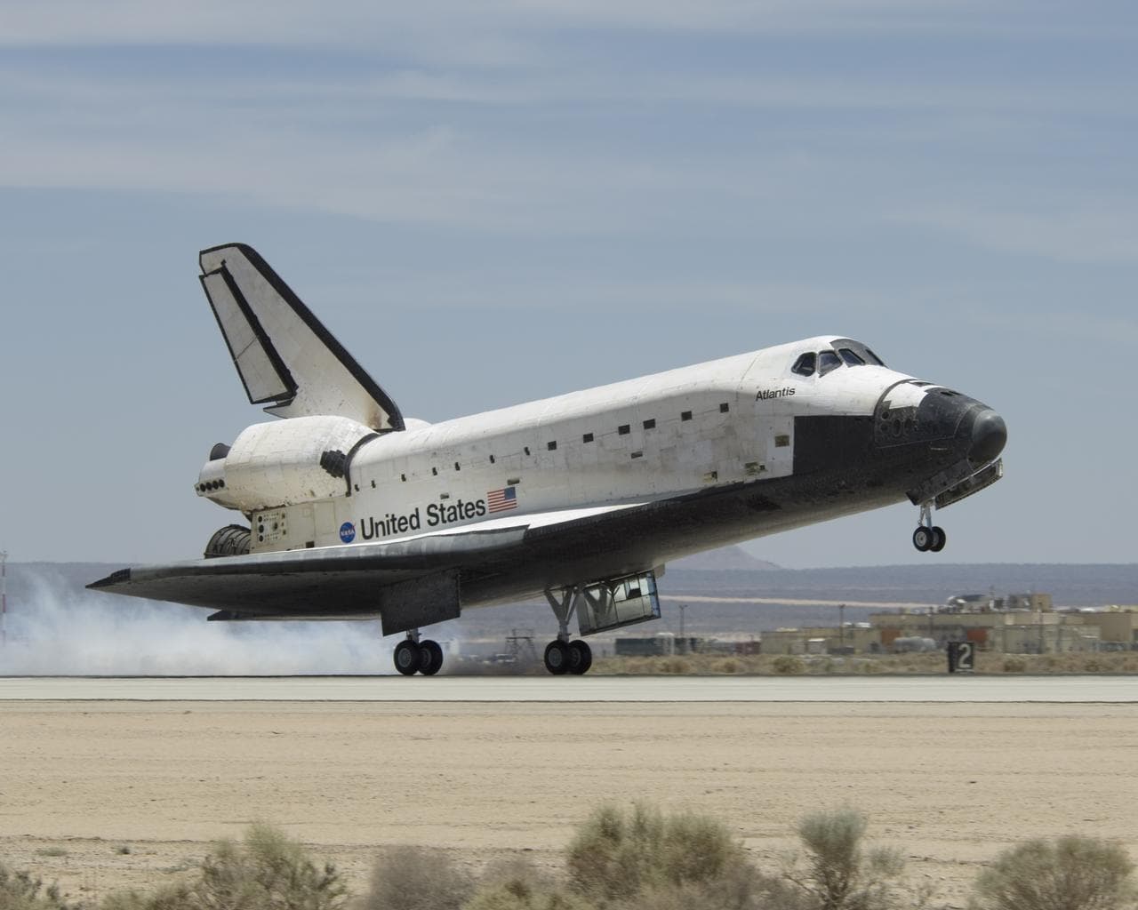 Atlantis, international, space